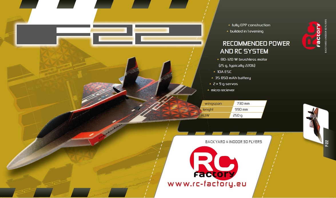 Авіамодель F-22 Raptor (світлина #2)