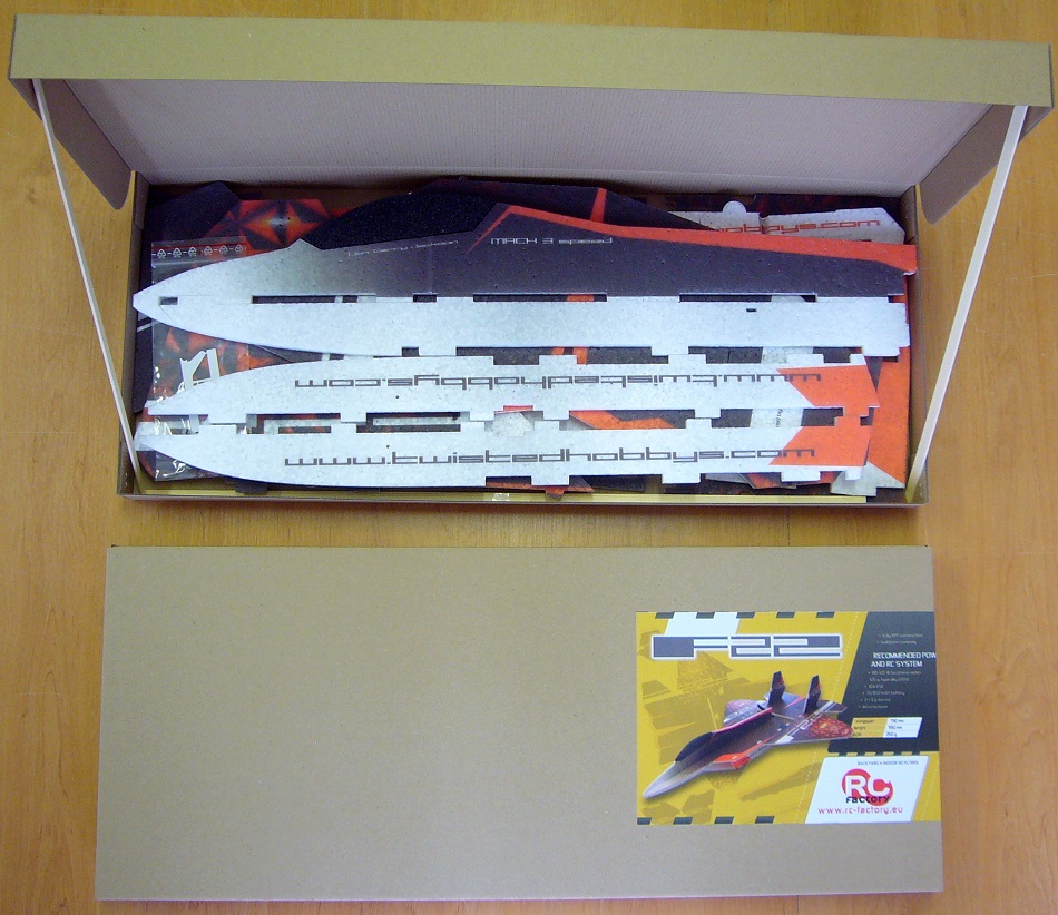 Авіамодель F-22 Raptor (світлина #4)