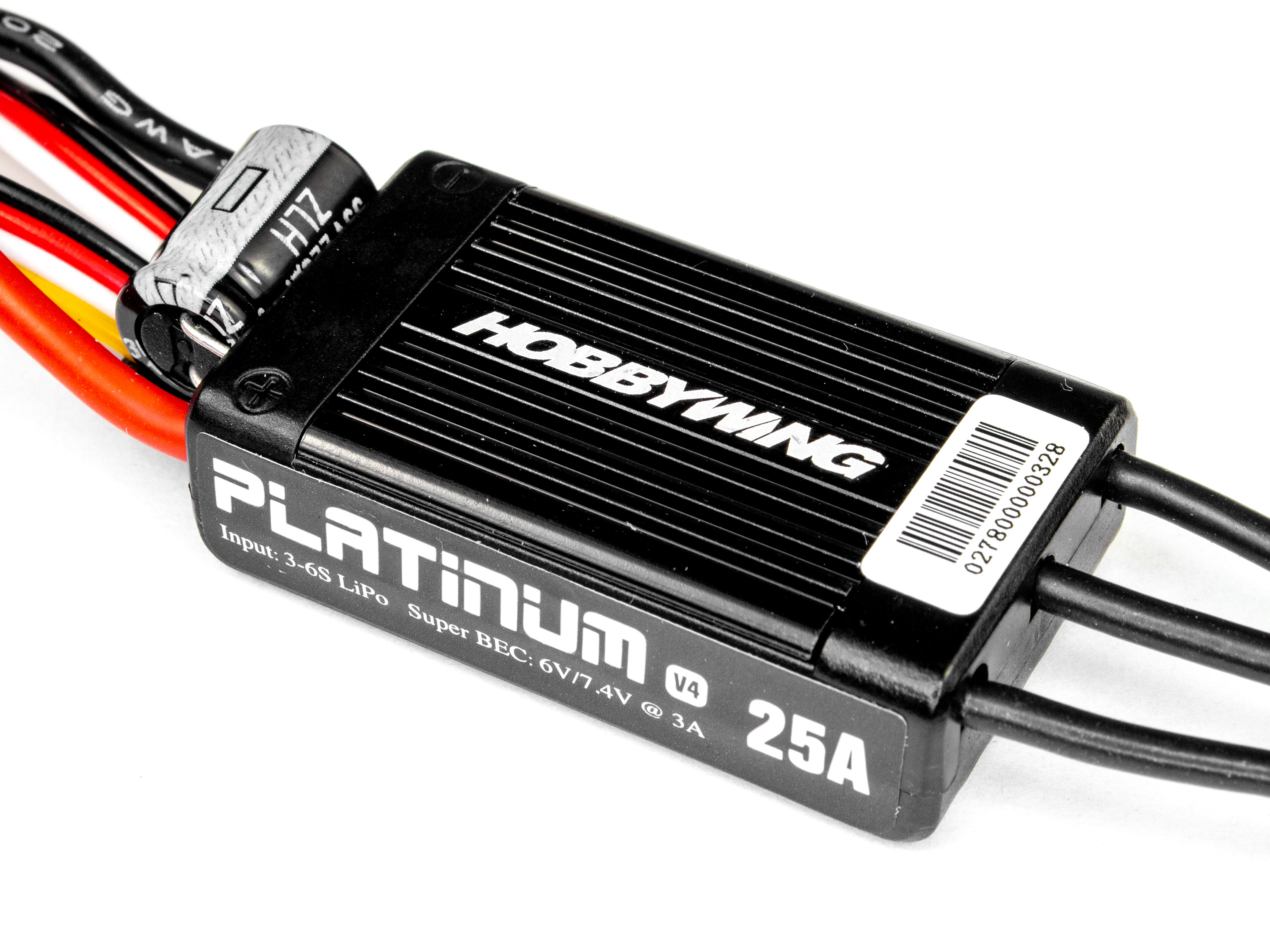 Регулятор безколекторний Hobbywing Platinum 25A V4 (світлина #2)