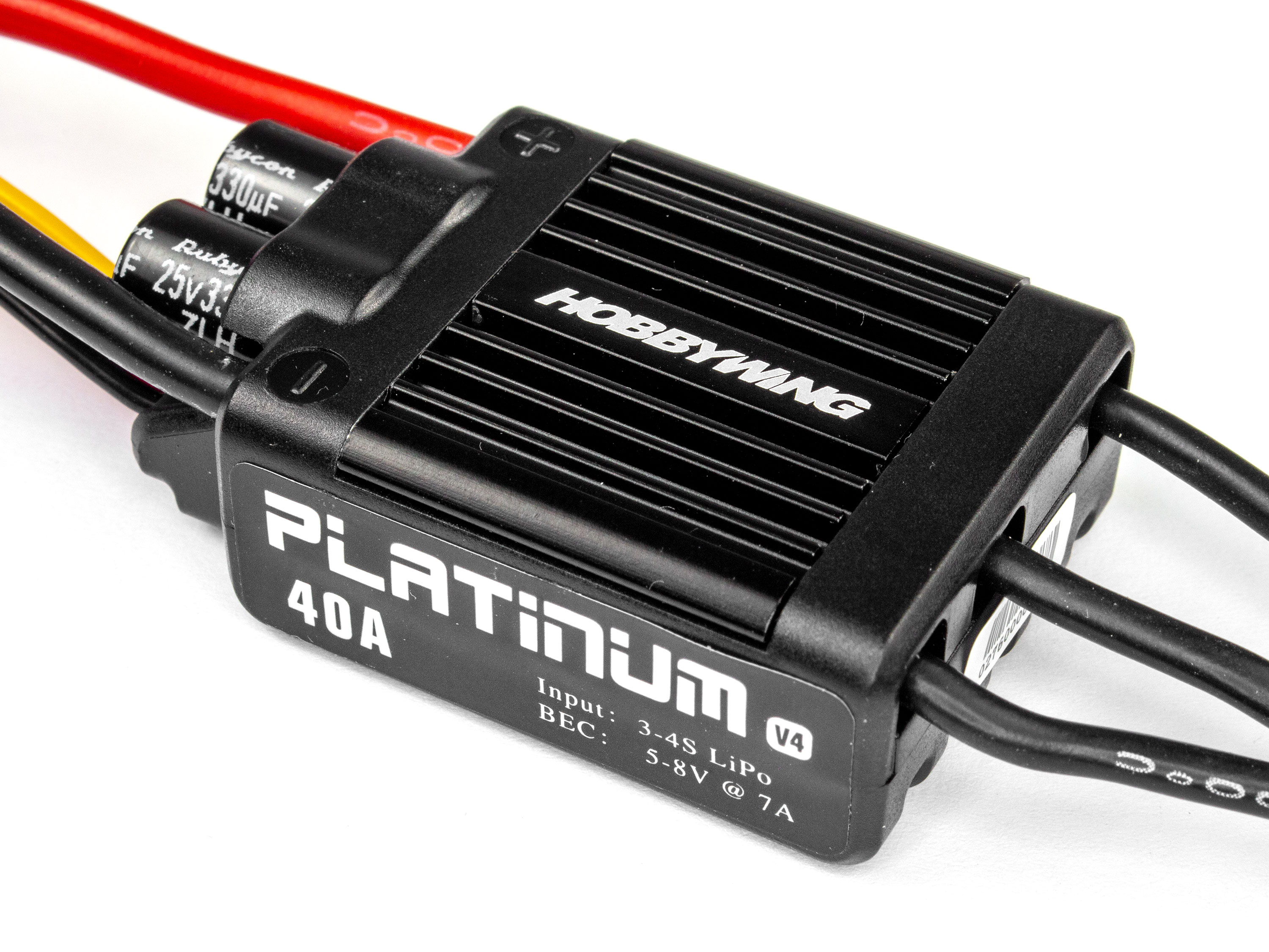 Регулятор безколекторний Hobbywing Platinum 40A V4 (світлина #2)