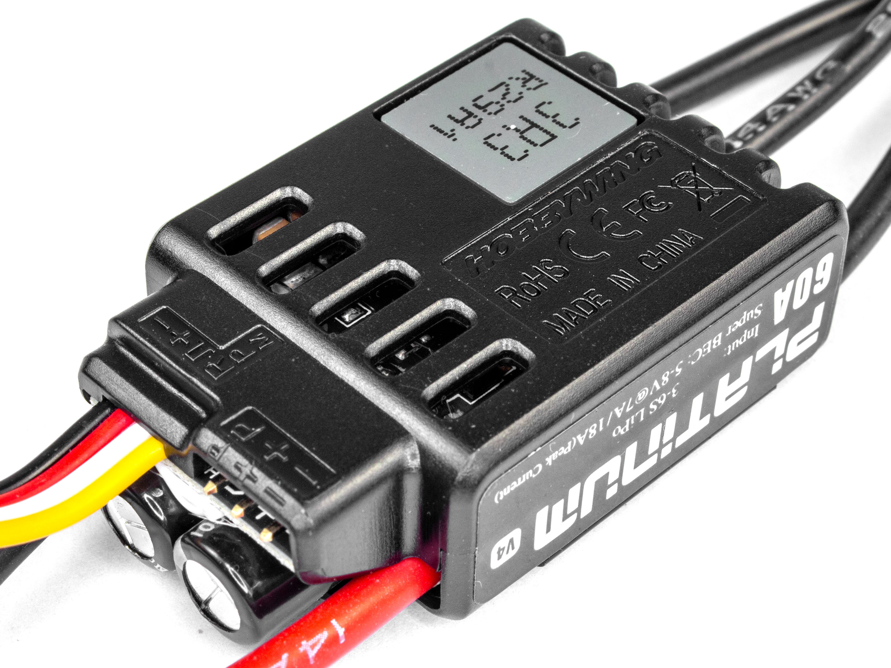 Регулятор безколекторний Hobbywing Platinum 60A V4 (світлина #3)