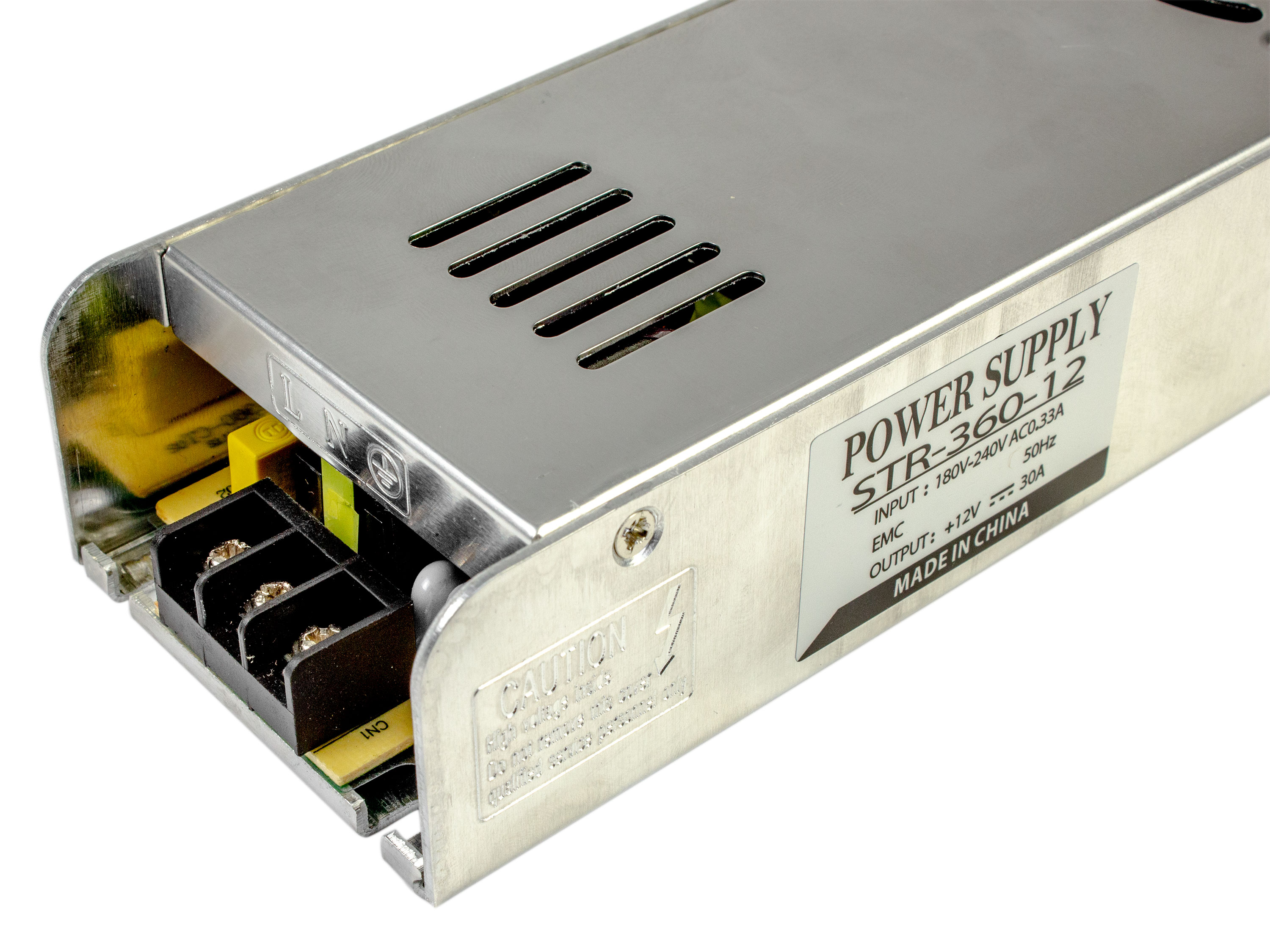 Блок живлення OEM 12В 30А/360Вт (світлина #3)