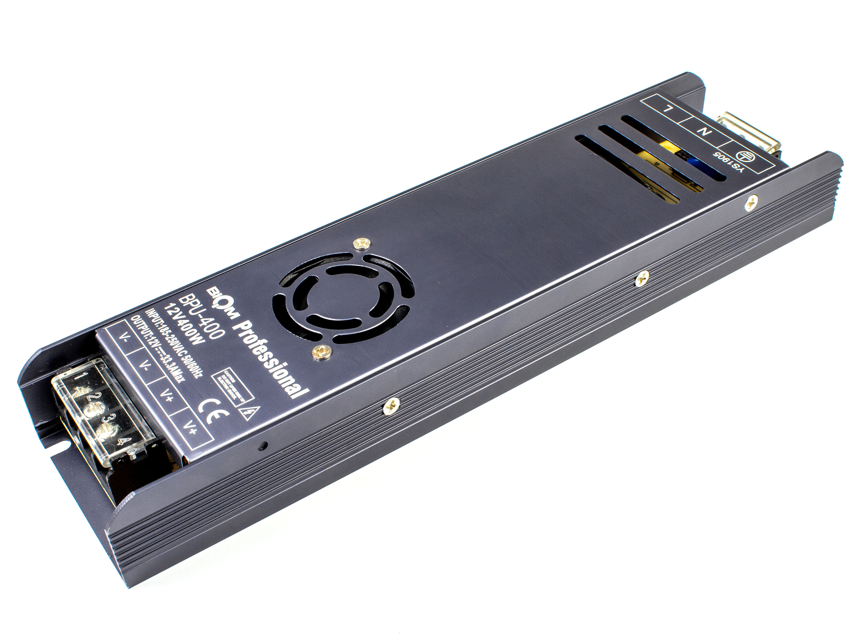 Блок живлення BIOM Professional 12В 33А/400Вт (світлина #1)