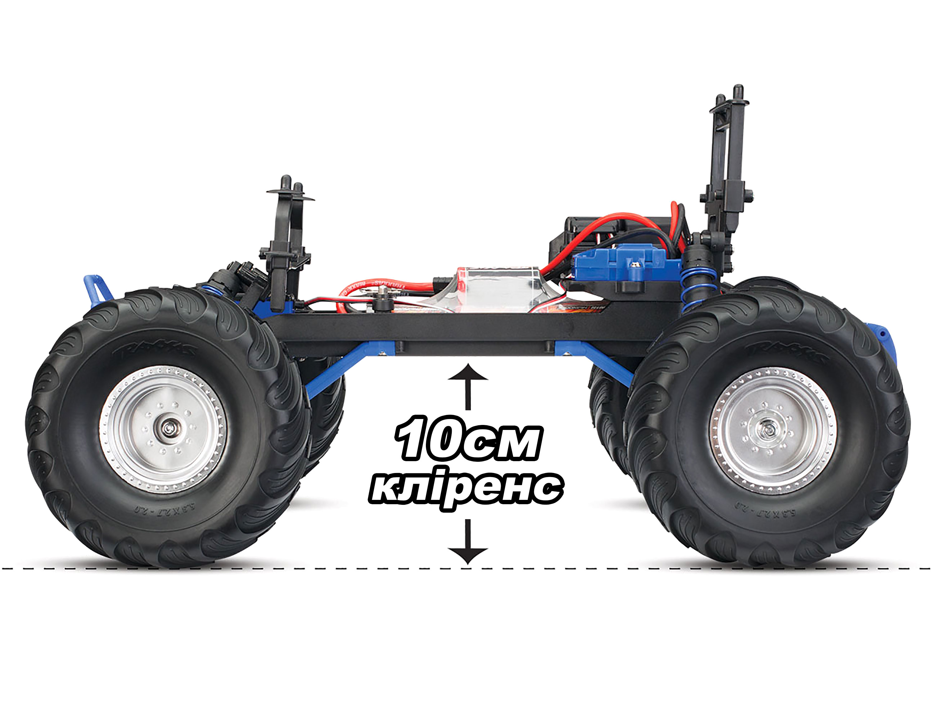 Автомодель монстр 1/10 Traxxas Skully RTR (світлина #4)