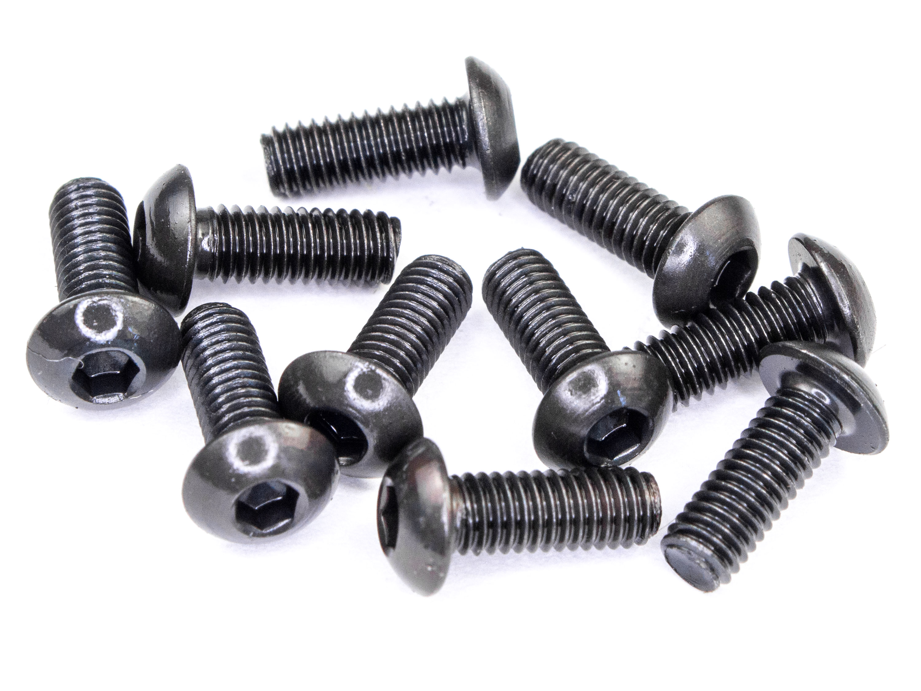 Гвинт з півкруглою головкою з внутр. шестигранником М3х8 (10шт.) (світлина #1)