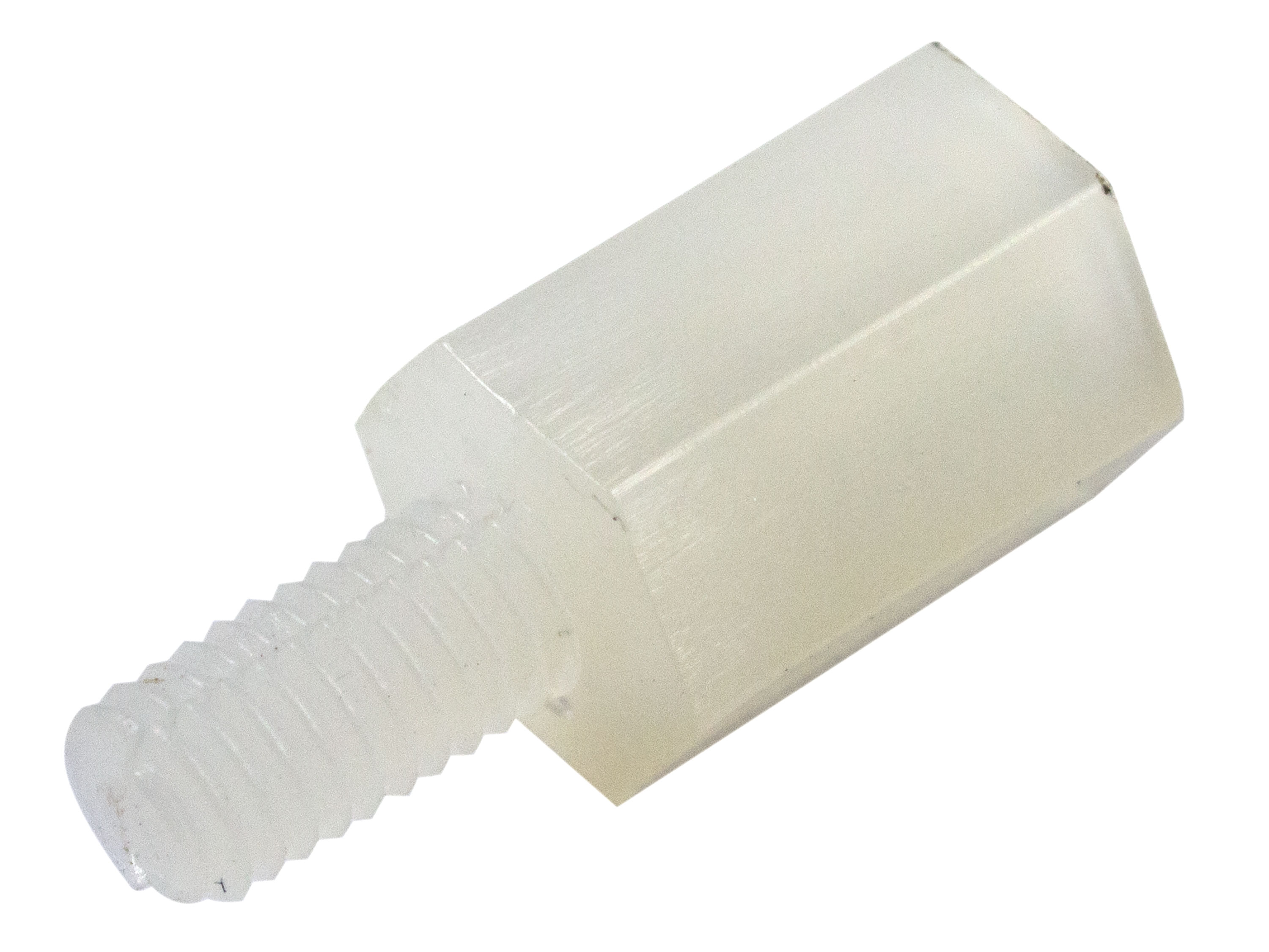 Стійка нейлонова гвинт-гайка M3х8мм (світлина #1)