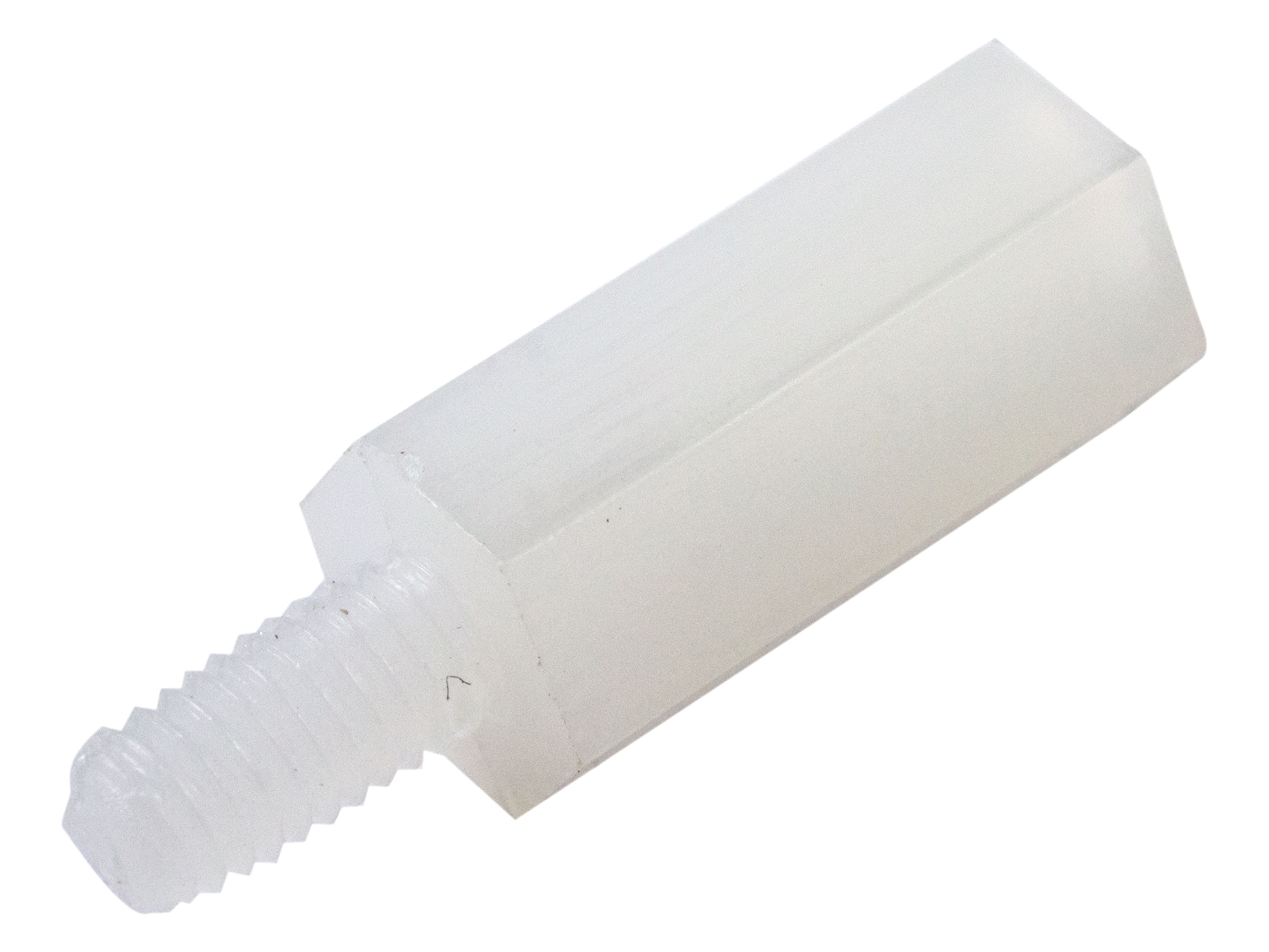 Стійка нейлонова гвинт-гайка M3х12мм (світлина #1)