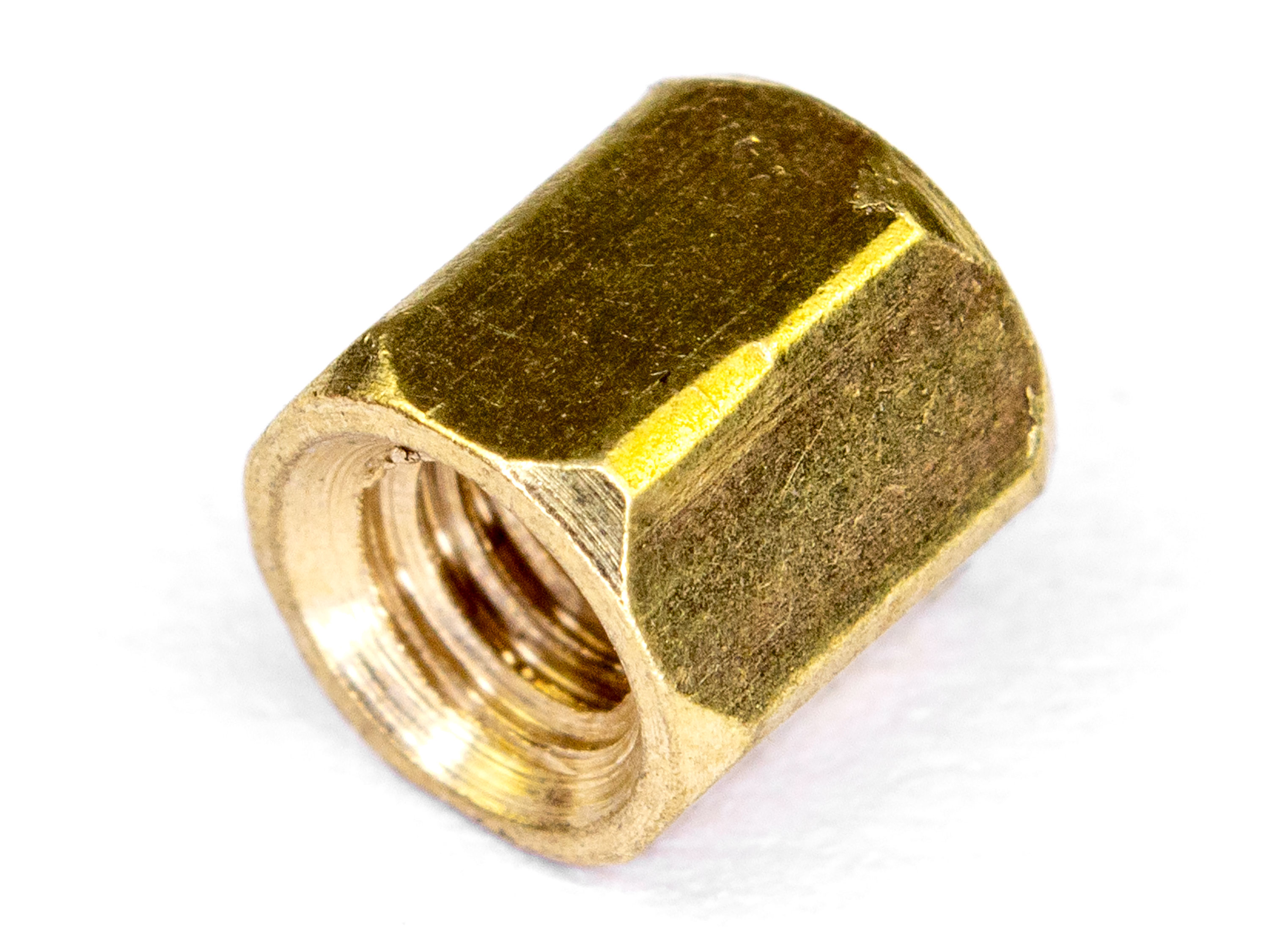 Стійка латунна з двосторонньою внутрішньою різьбою M3х5мм (світлина #1)