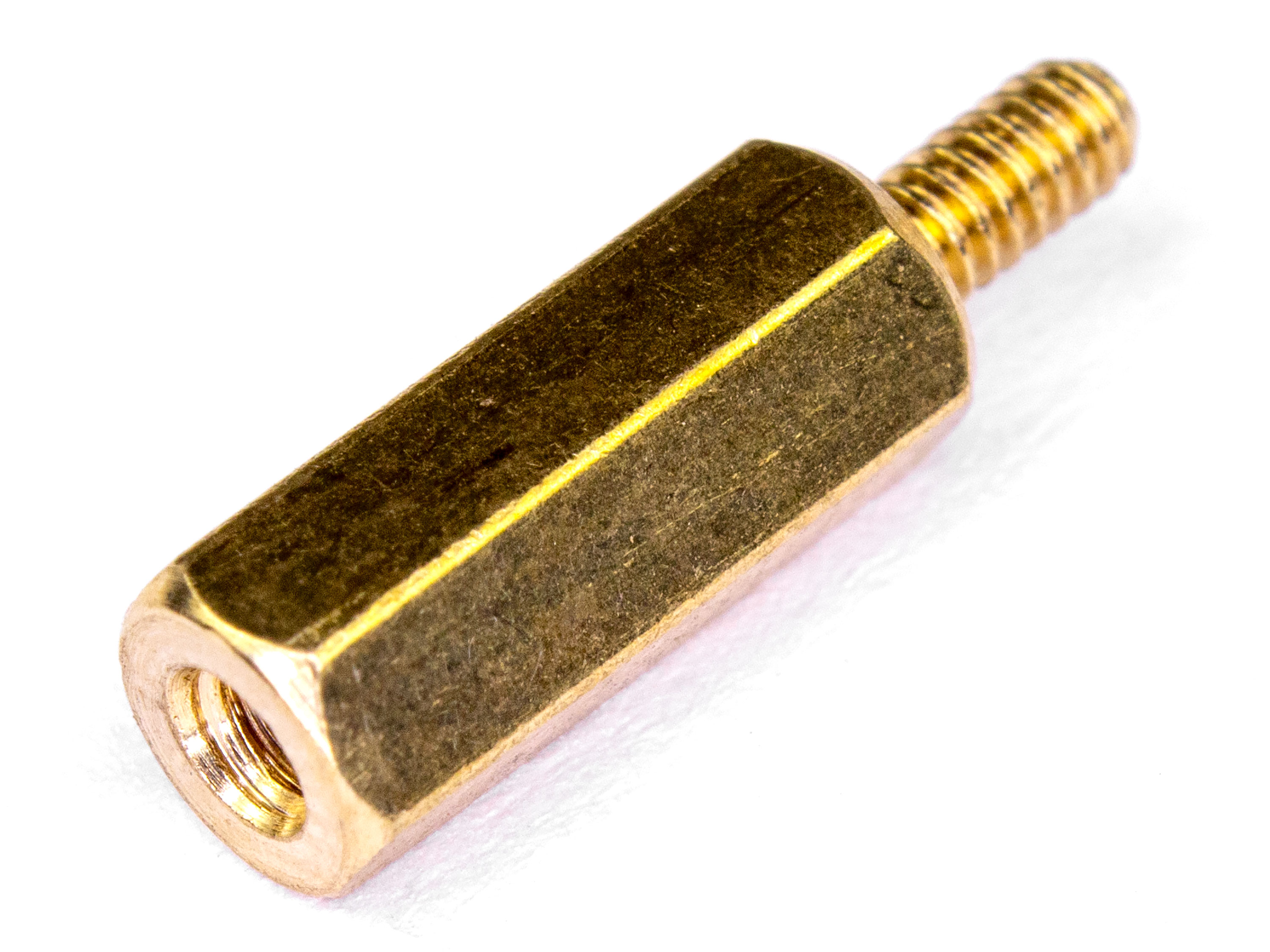 Стійка латунна гвинт-гайка M2х10мм (світлина #2)