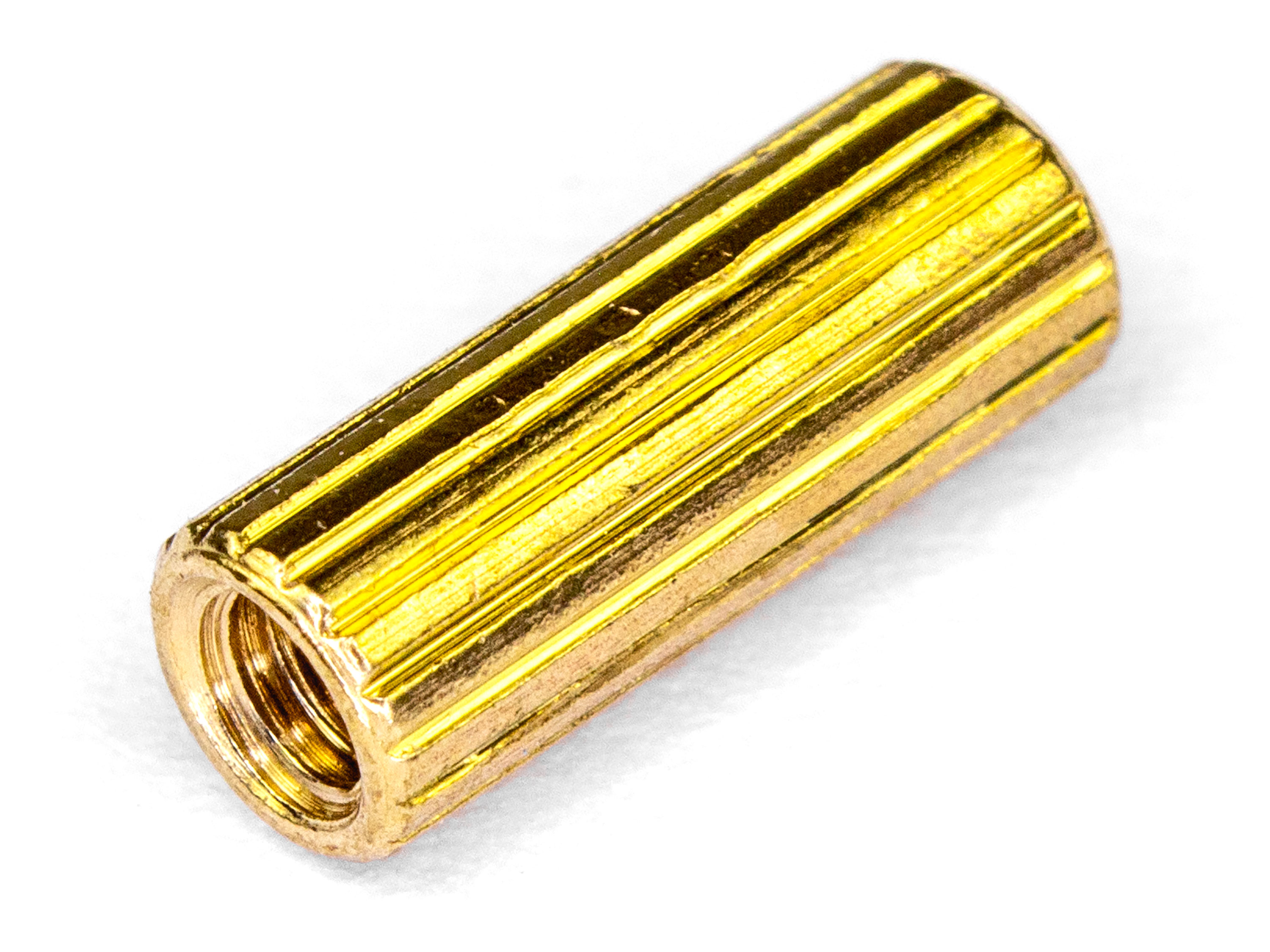 Стійка латунна з двосторонньою внутрішньою різьбою M2х8мм (світлина #1)