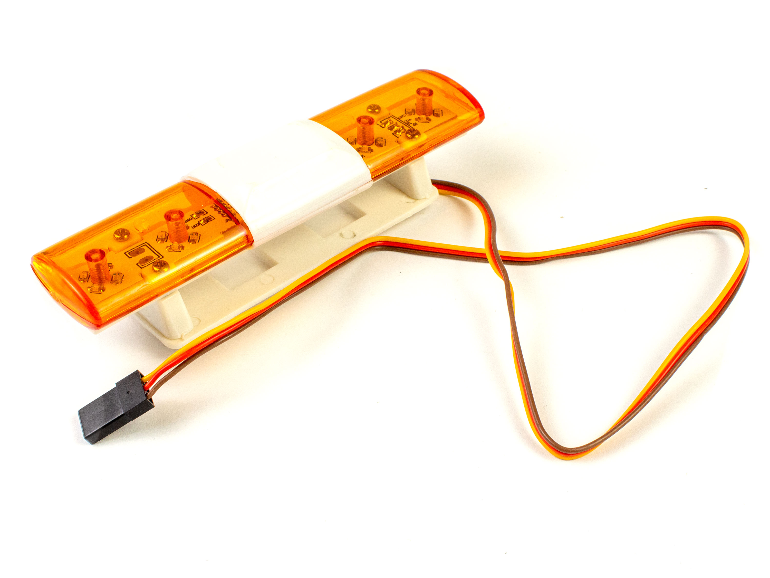 Автомобільна світлодіодна мигалка (оранжевий) (світлина #4)