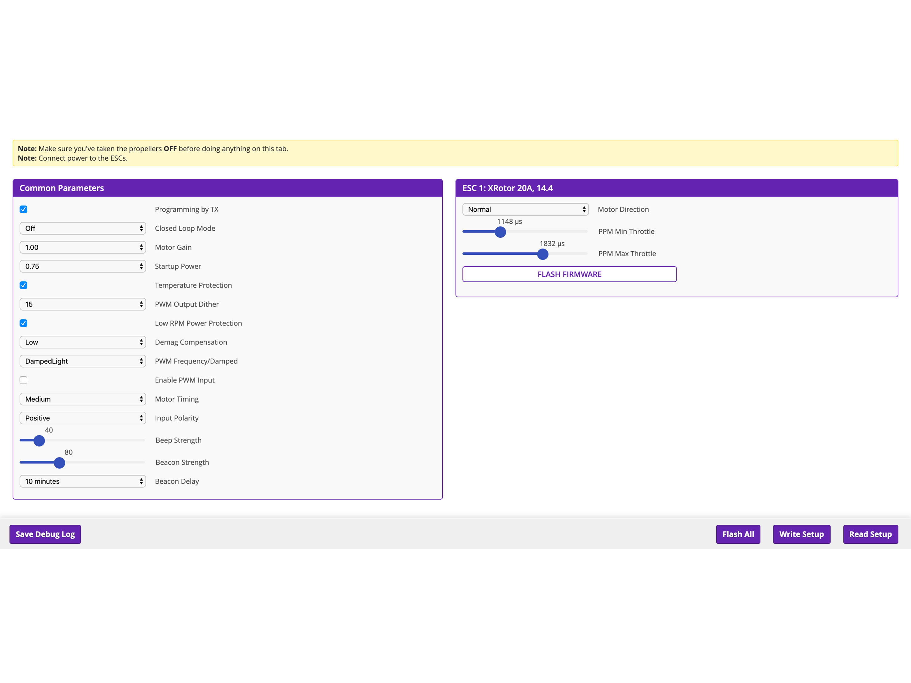 Регулятор безколекторний Hobbywing XRotor 30A BLHeli (світлина #4)