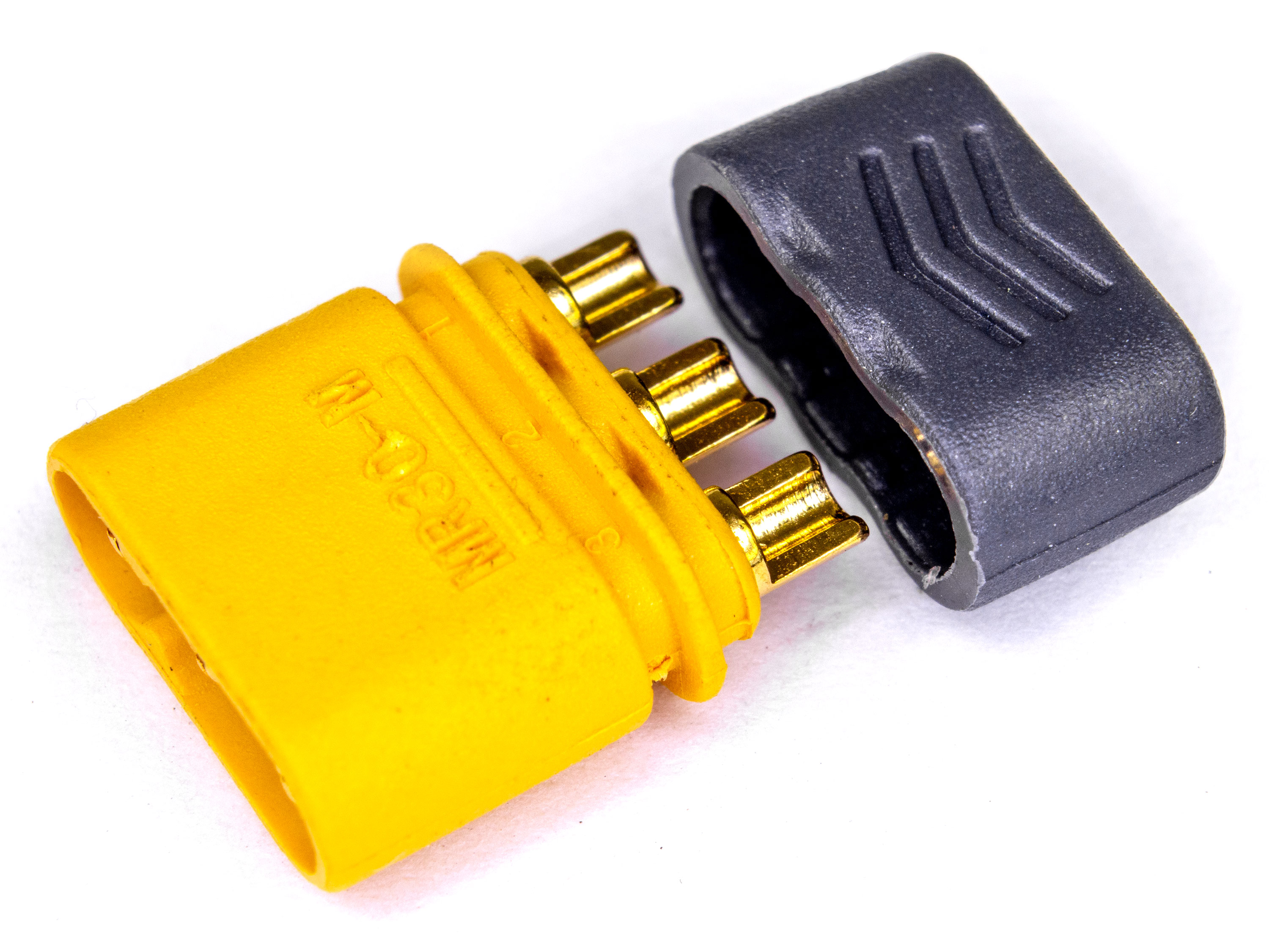 Роз’єм нейлоновий Amass MR30 з ізолюючою насадкою (пара) (світлина #3)