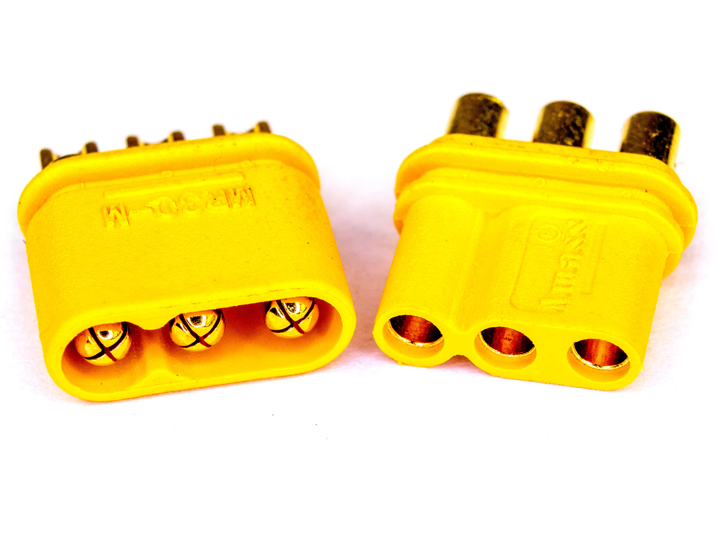 Роз’єм нейлоновий Amass MR30 з ізолюючою насадкою (пара) (світлина #4)