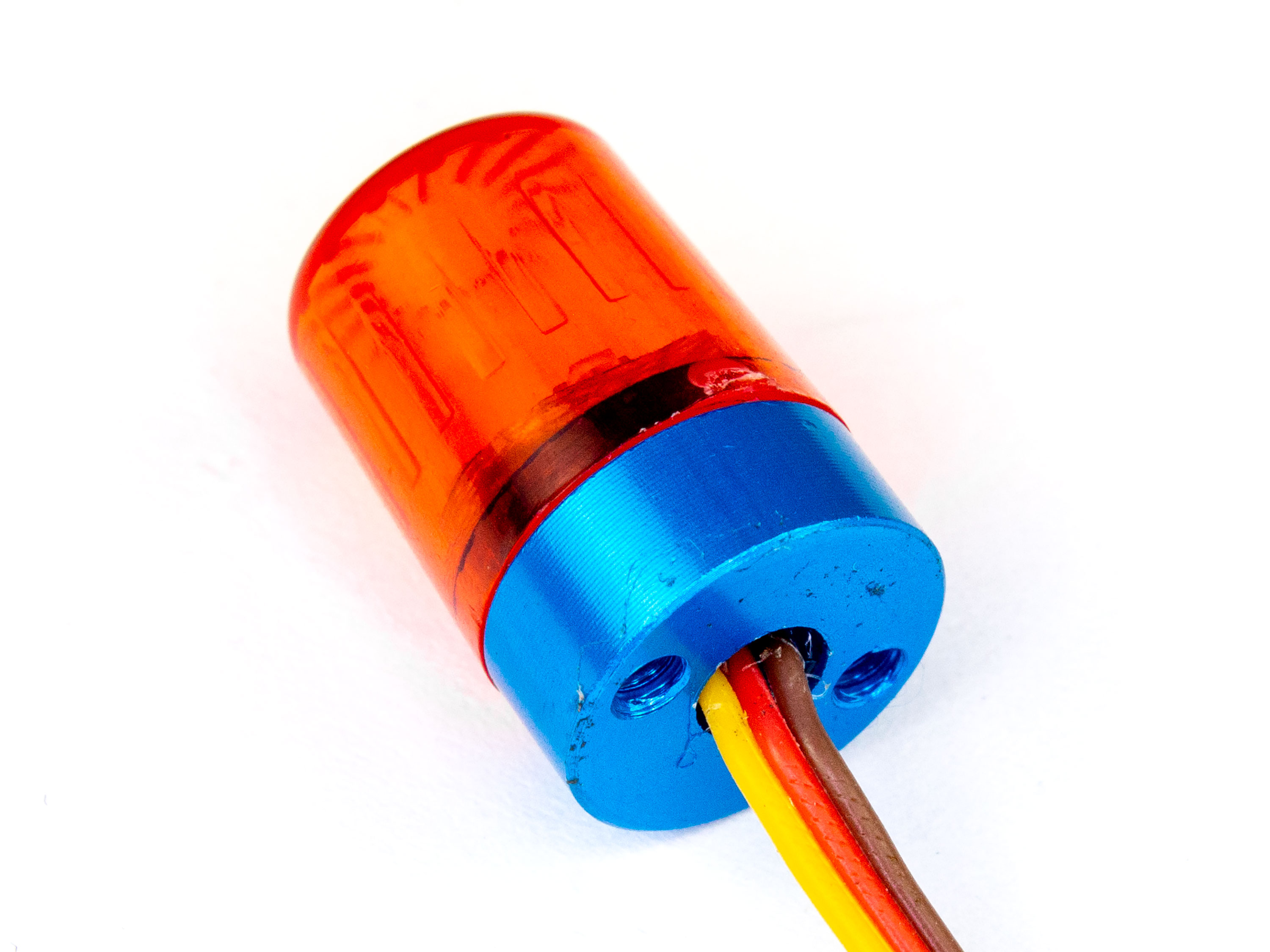 Автомобільна світлодіодна мигалка AX511 (червоний) (світлина #2)