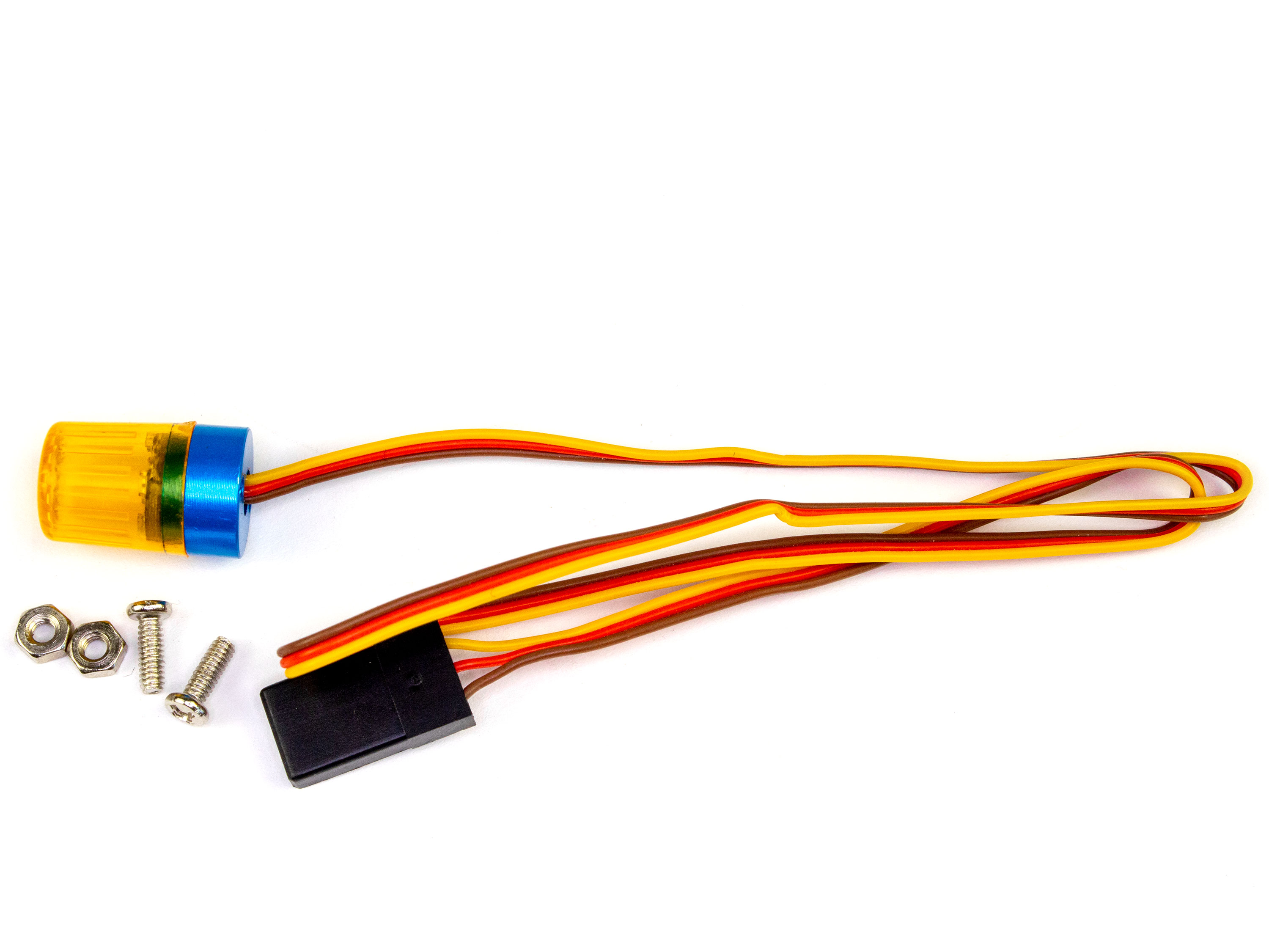 Автомобільна світлодіодна мигалка AX511 (оранжевий) (світлина #3)