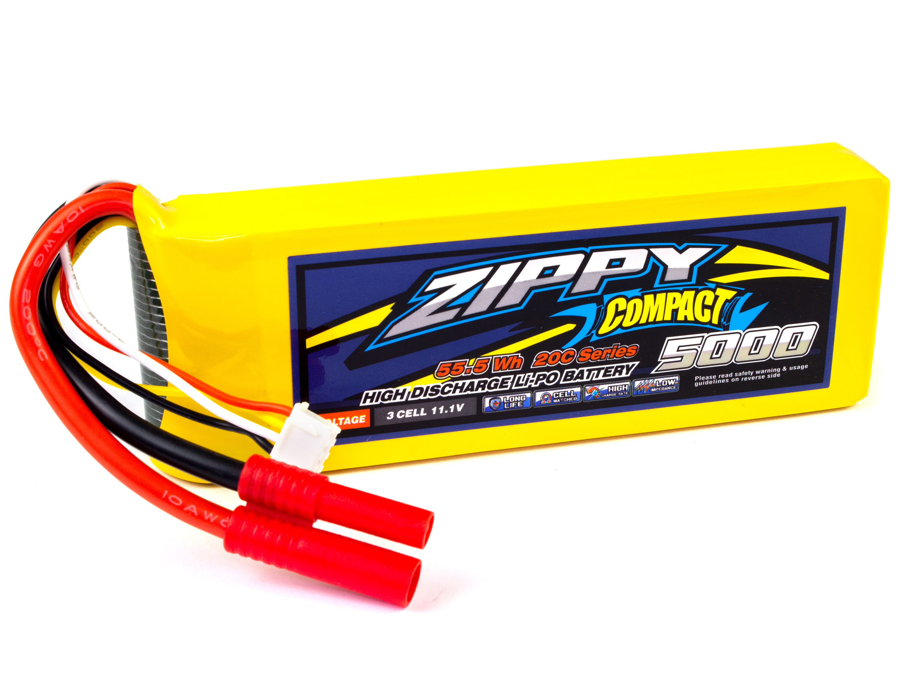 Акумулятор ZIPPY Compact 5000mAh 3S 20C (світлина #1)