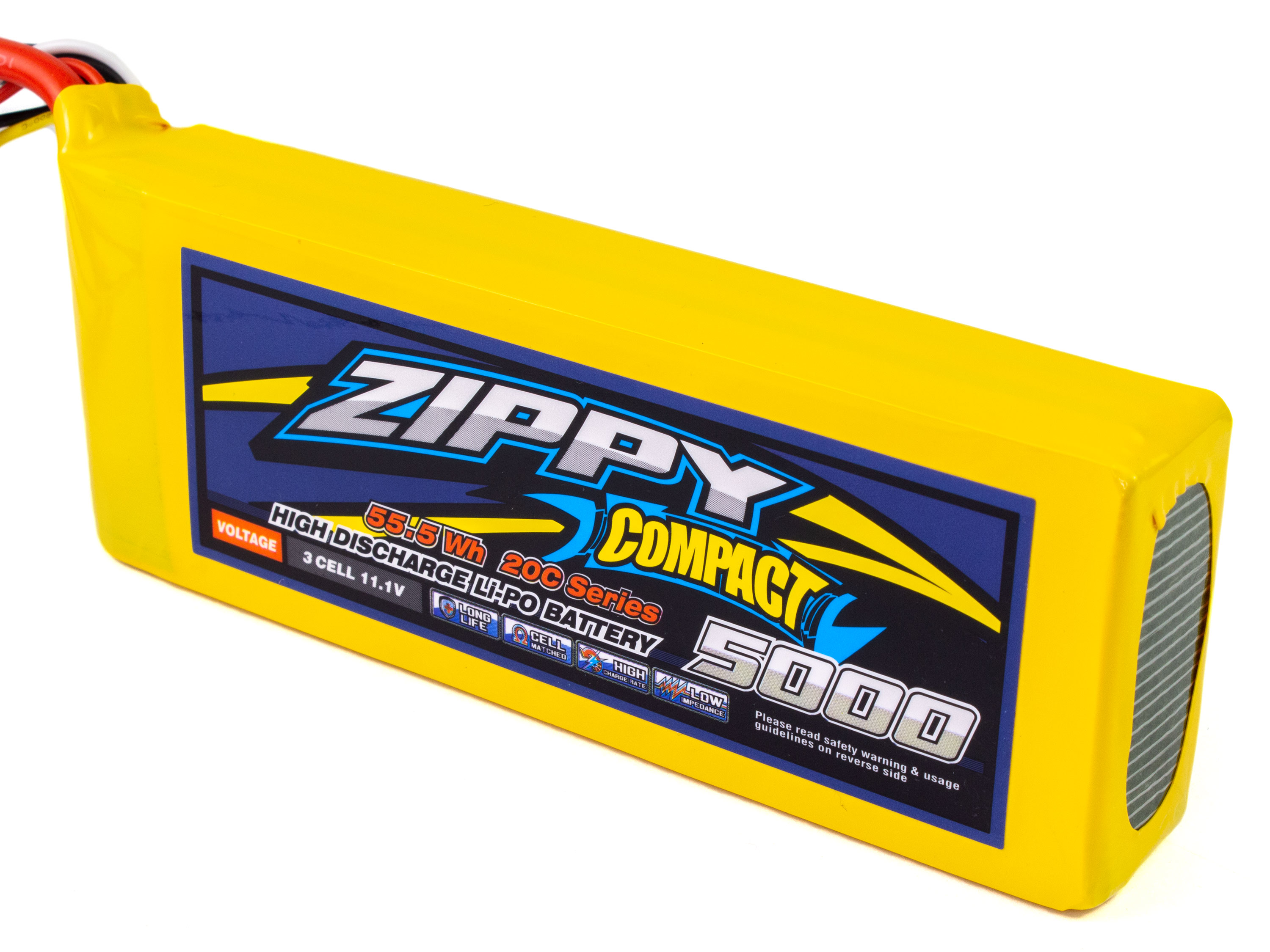 Акумулятор ZIPPY Compact 5000mAh 3S 20C (світлина #2)