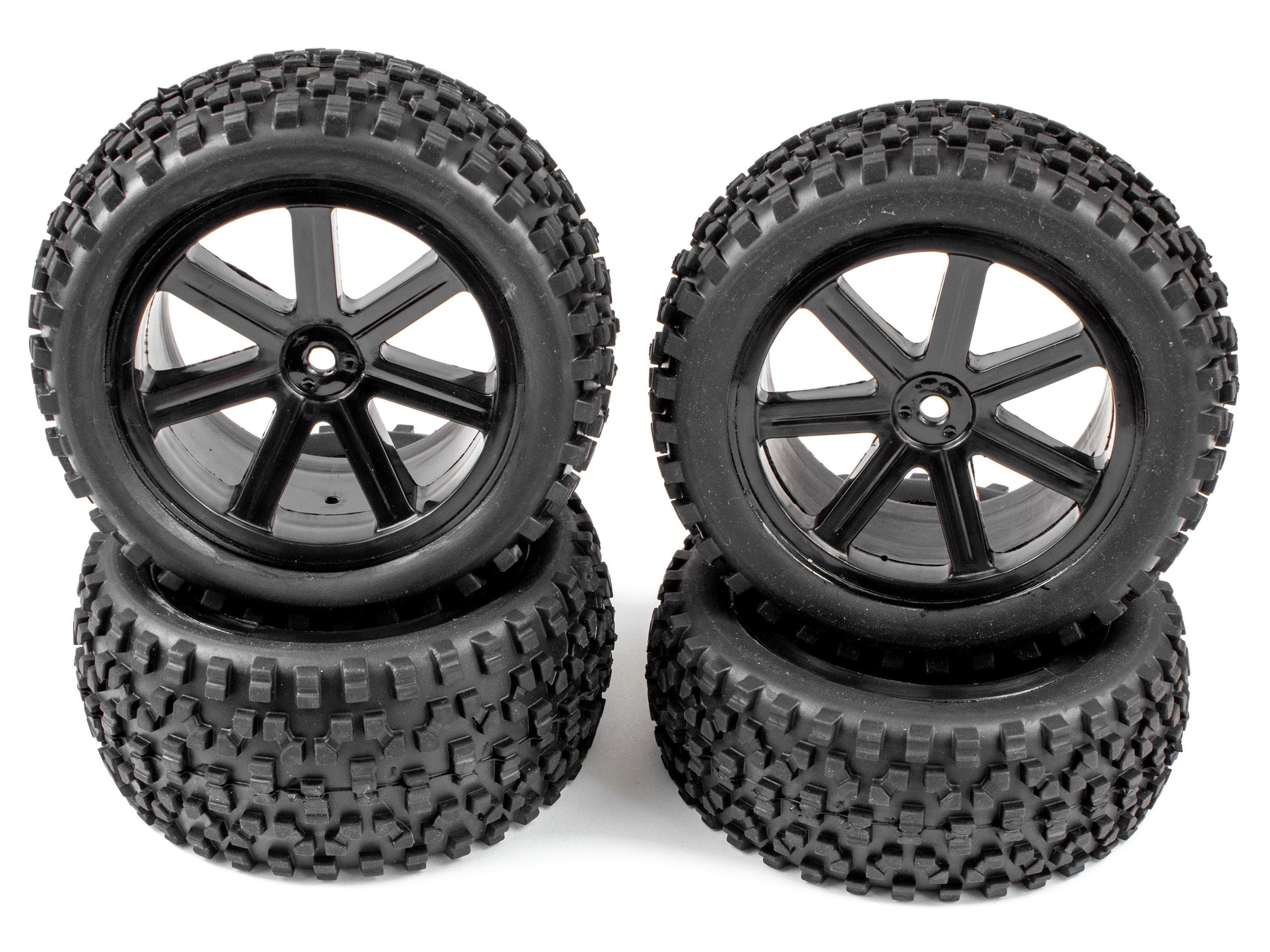 Комплект коліс для баггі 87мм 1/10  (4шт) (світлина #1)