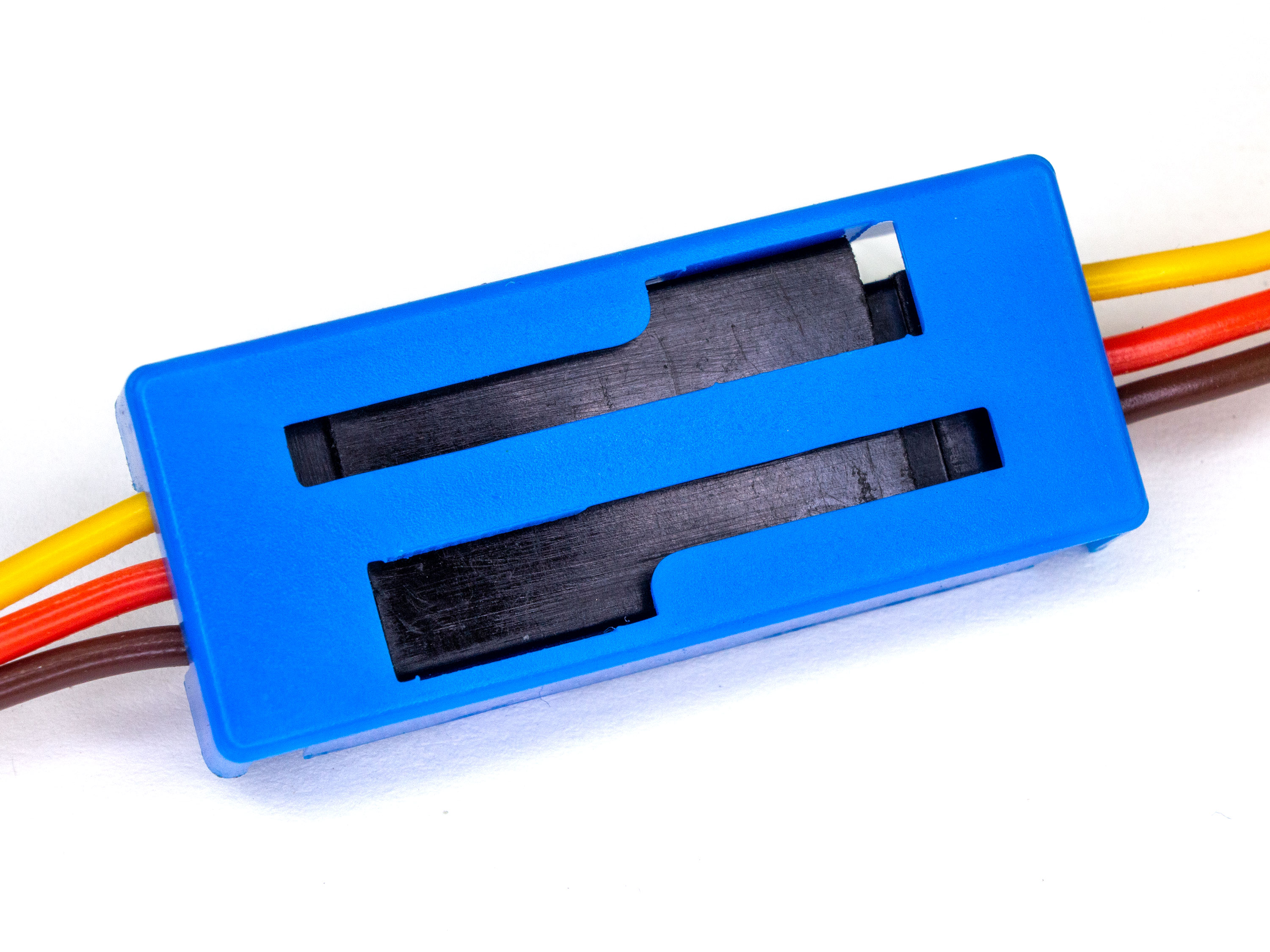 Фіксатор роз’ємів фронтальний JR/Futaba (синій) (світлина #3)