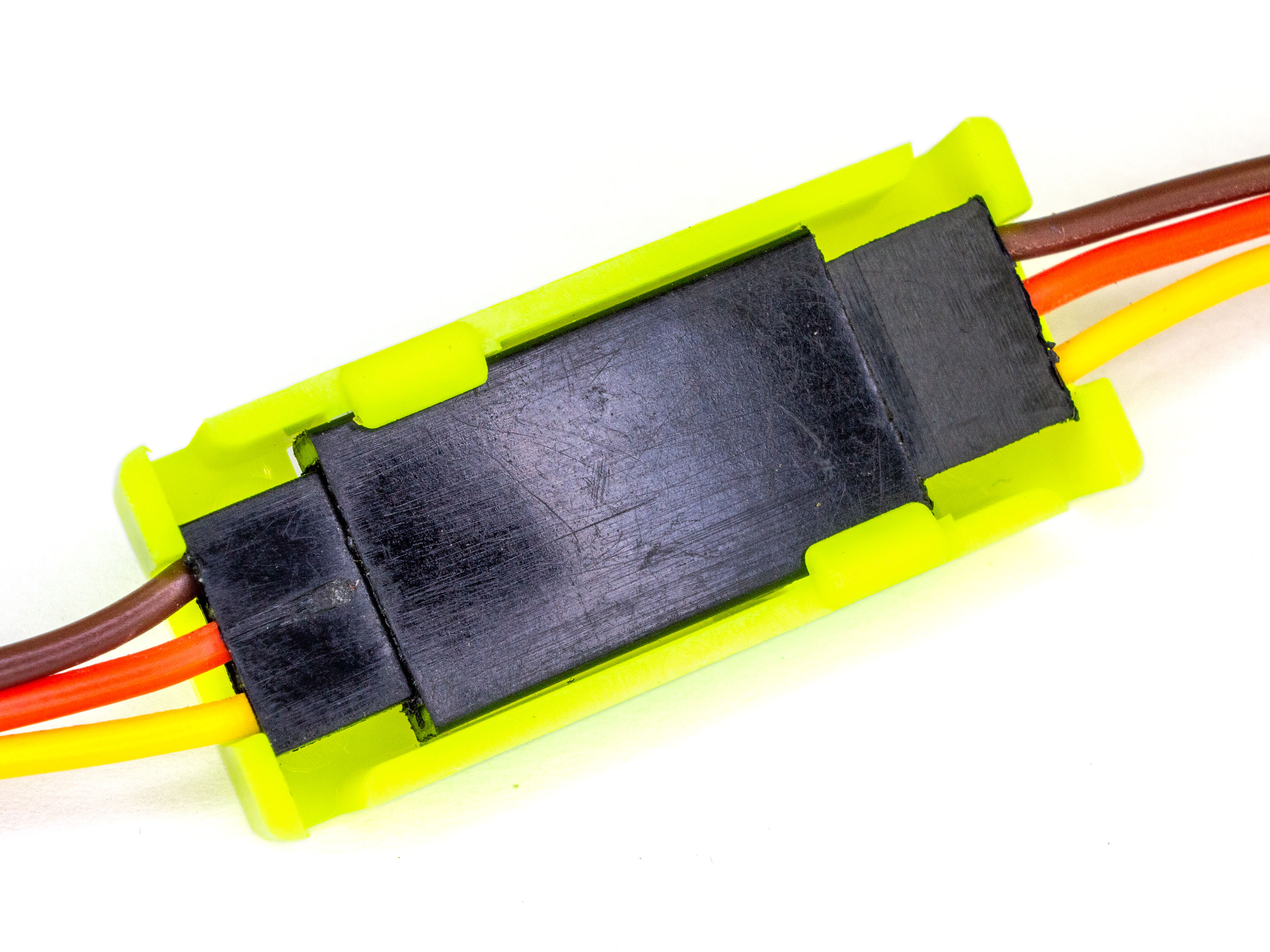 Фіксатор роз’ємів фронтальний JR/Futaba (жовтий) (світлина #2)