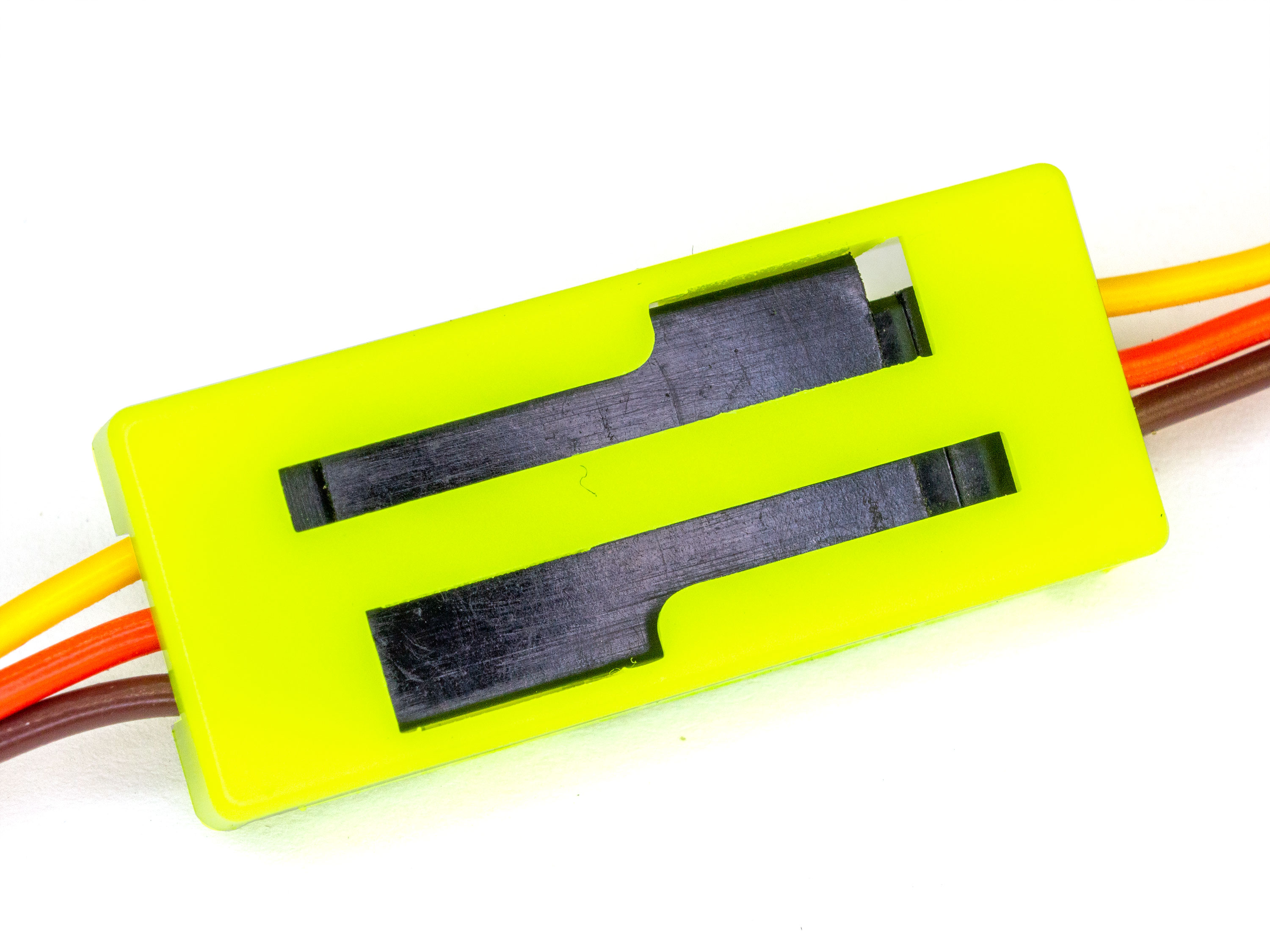 Фіксатор роз’ємів фронтальний JR/Futaba (жовтий) (світлина #3)