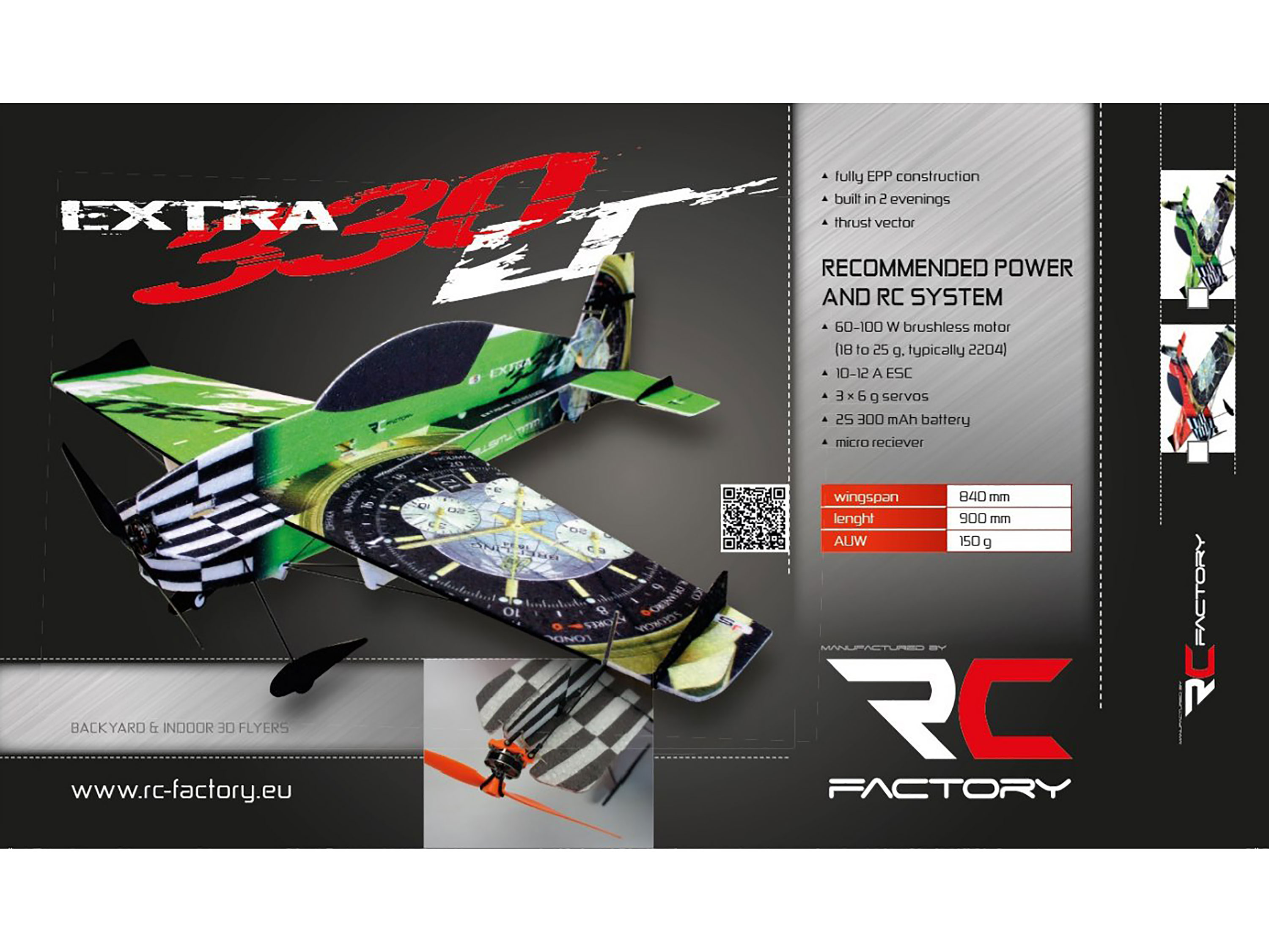 Модель для 3D-пілотажу Extra 330 (Red) (світлина #3)