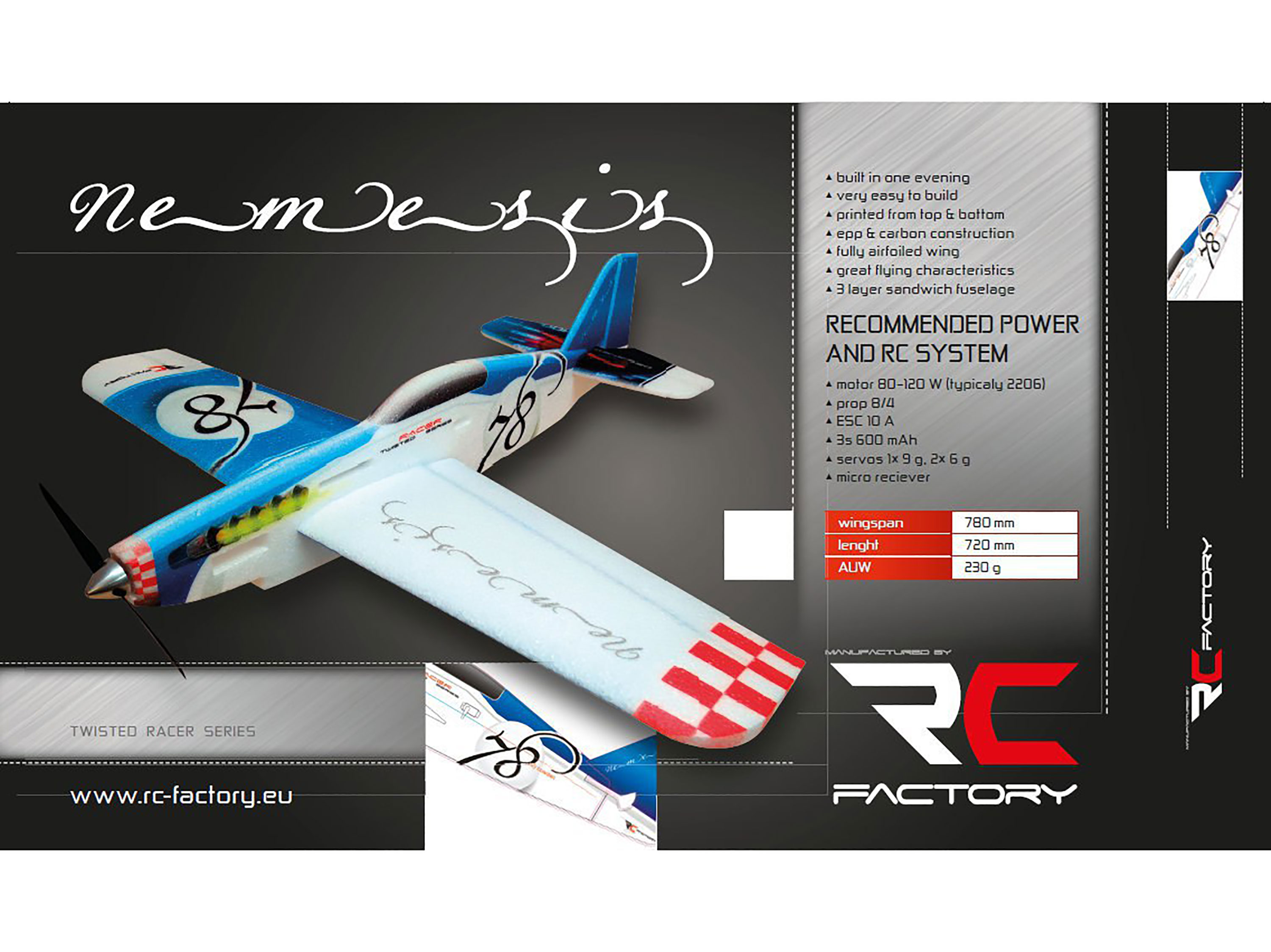 Авіамодель Nemesis (Blue) (світлина #2)