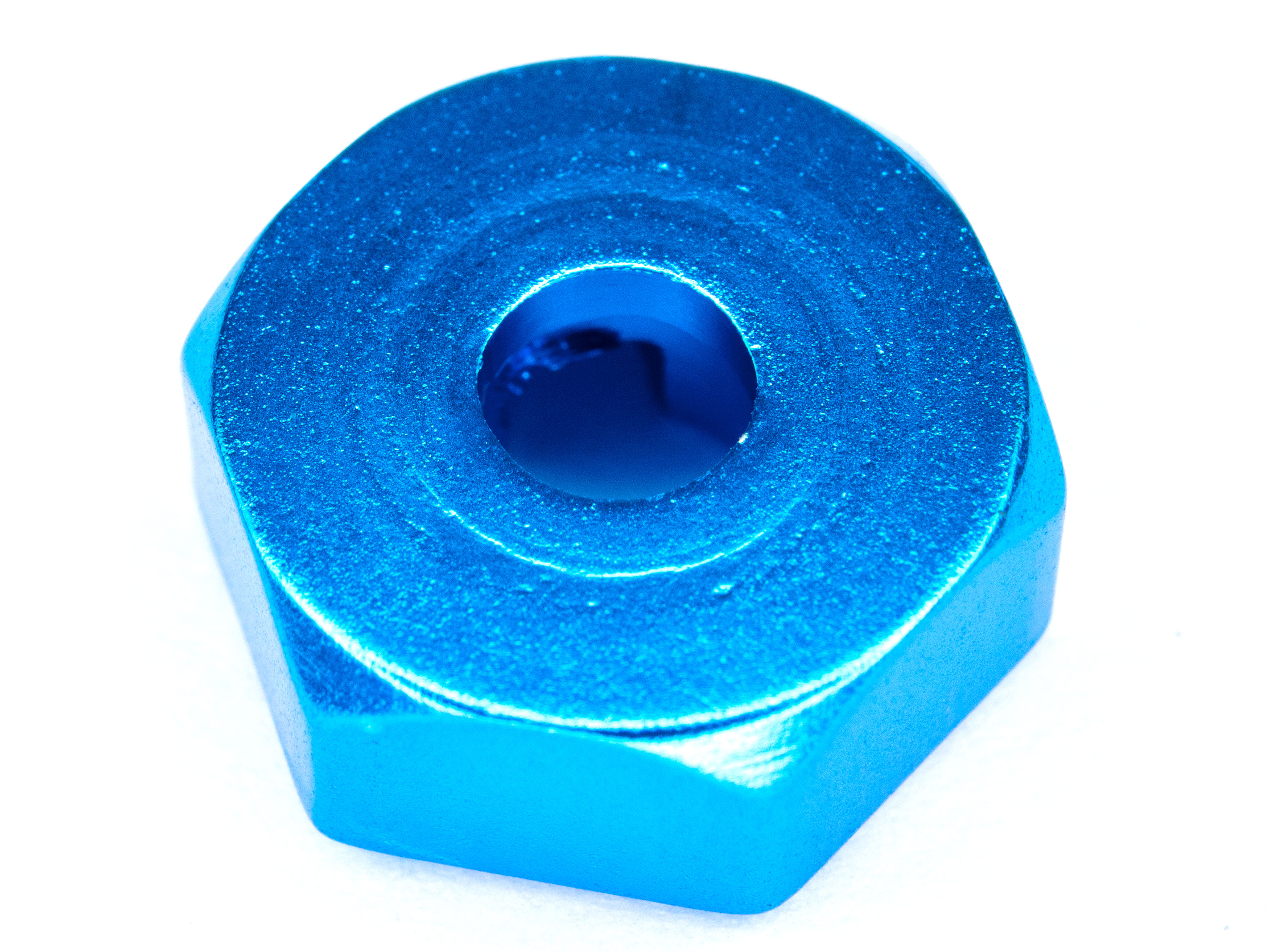 Алюмінієвий шестигранний адаптер 5мм х 12мм (4шт) (світлина #3)