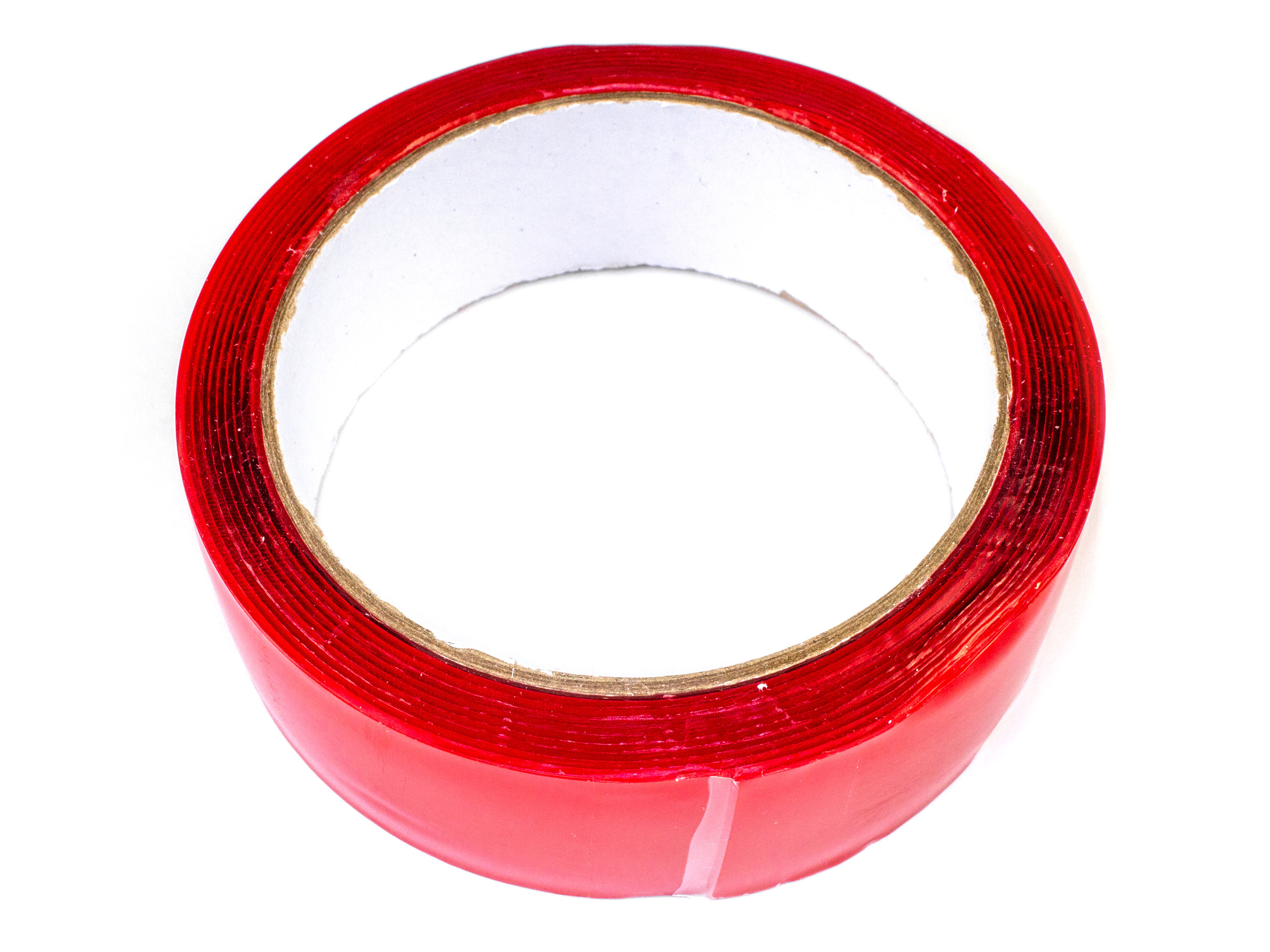 Скотч двосторонній (прозорий) 30мм x 3м (світлина #1)