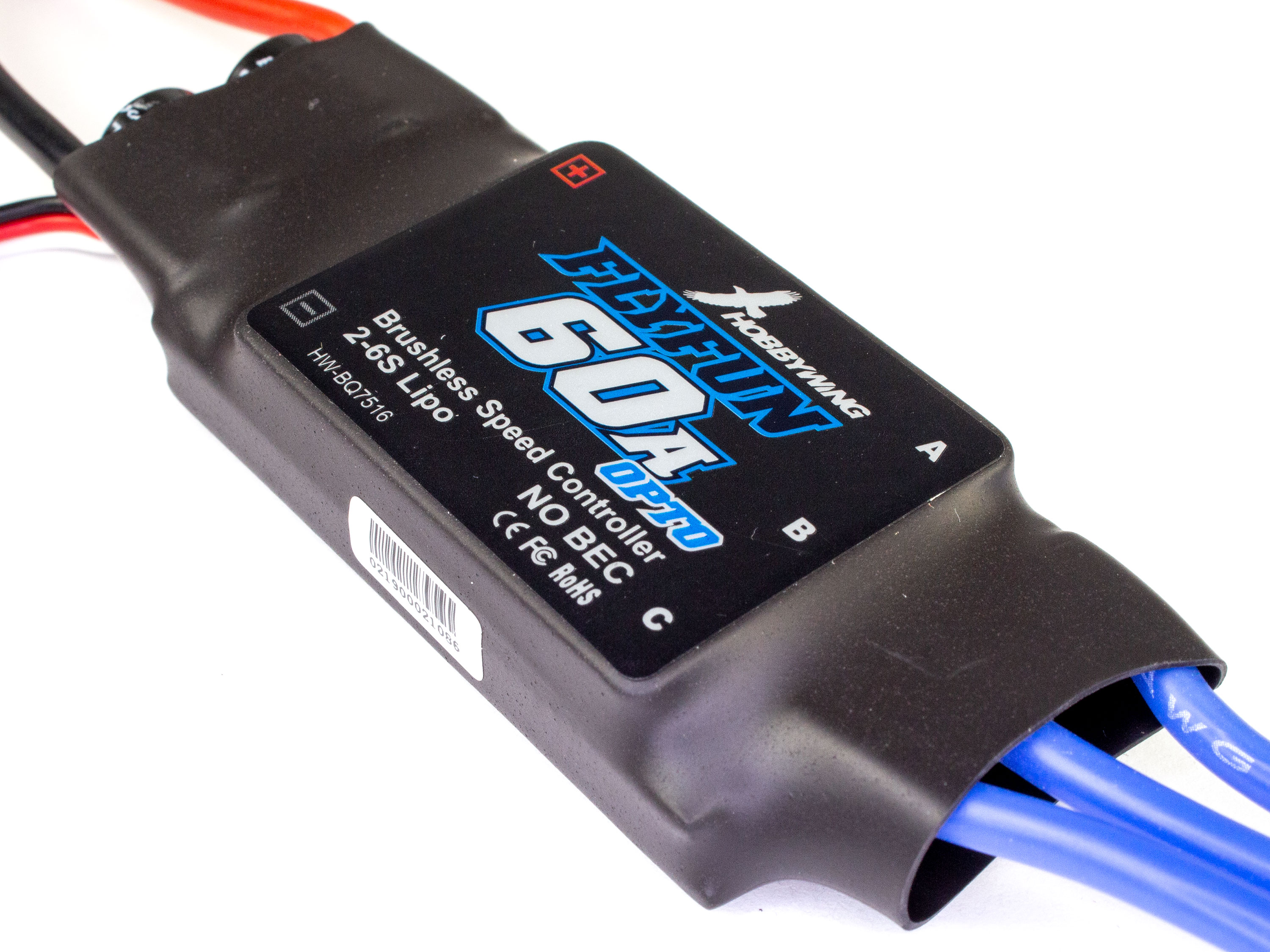 Регулятор безколекторний Hobbywing FlyFun 60A OPTO V4 (світлина #2)