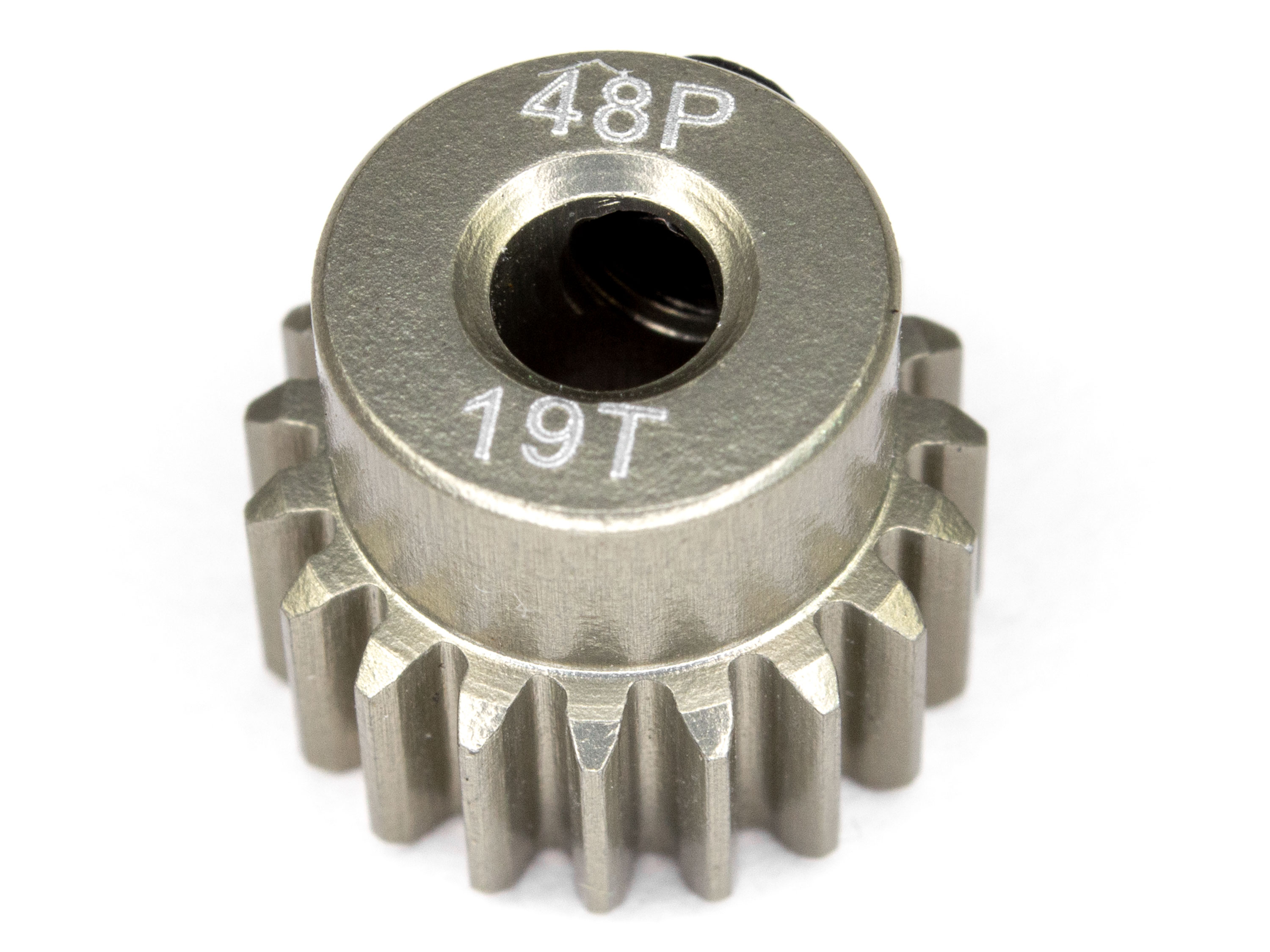 Шестерня ведуча (піньйон) Surpass Hobby 48P 19T алюміній (світлина #1)