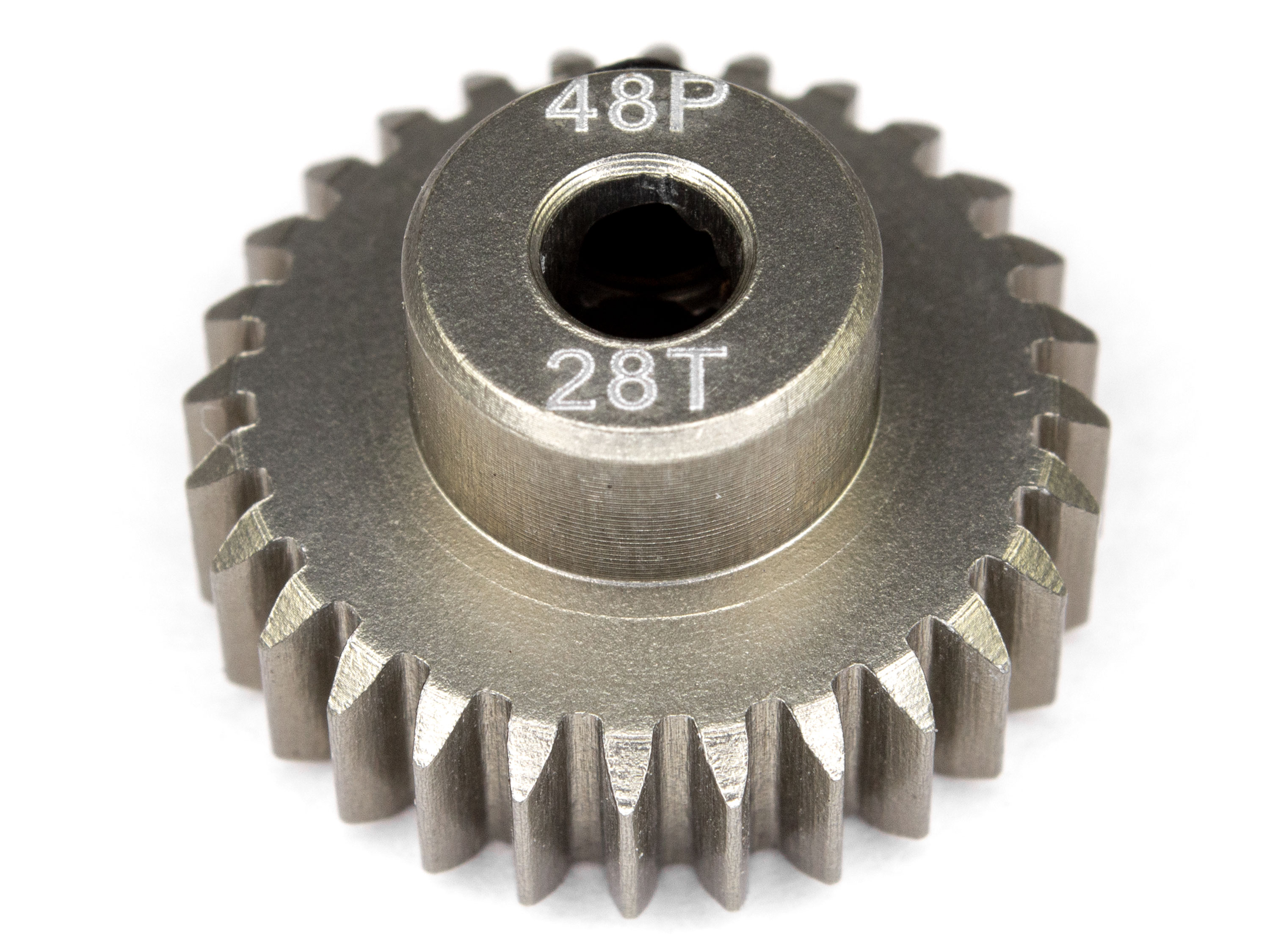 Шестерня ведуча (піньйон) Surpass Hobby 48P 28T алюміній (світлина #1)