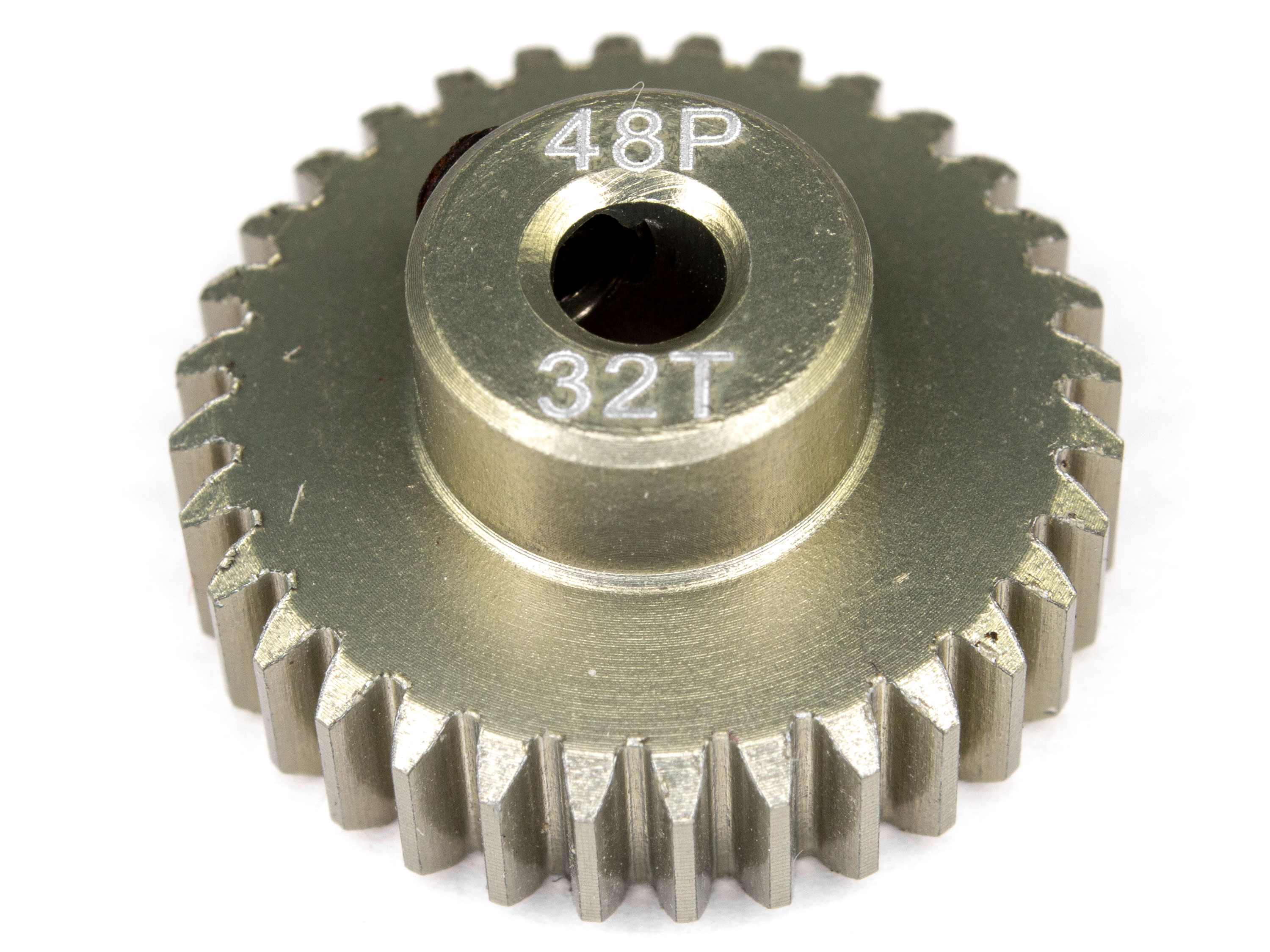 Шестерня ведуча (піньйон) Surpass Hobby 48P 32T алюміній (світлина #1)