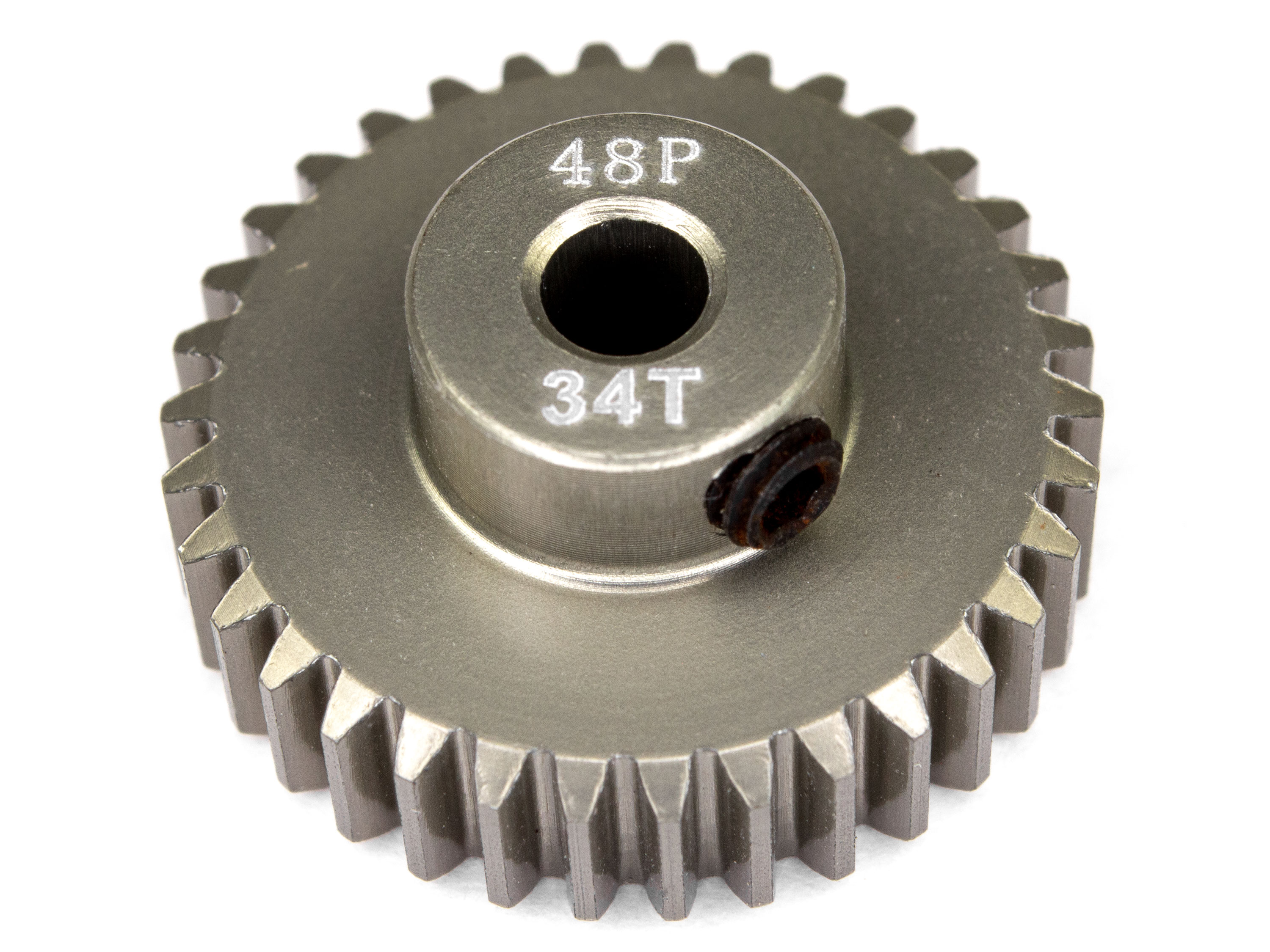 Шестерня ведуча (піньйон) Surpass Hobby 48P 34T алюміній (світлина #1)