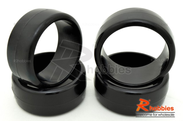 Комплект дріфтової гуми 1/10 HPI T-DRIFT SLICK 26mm  (світлина #1)