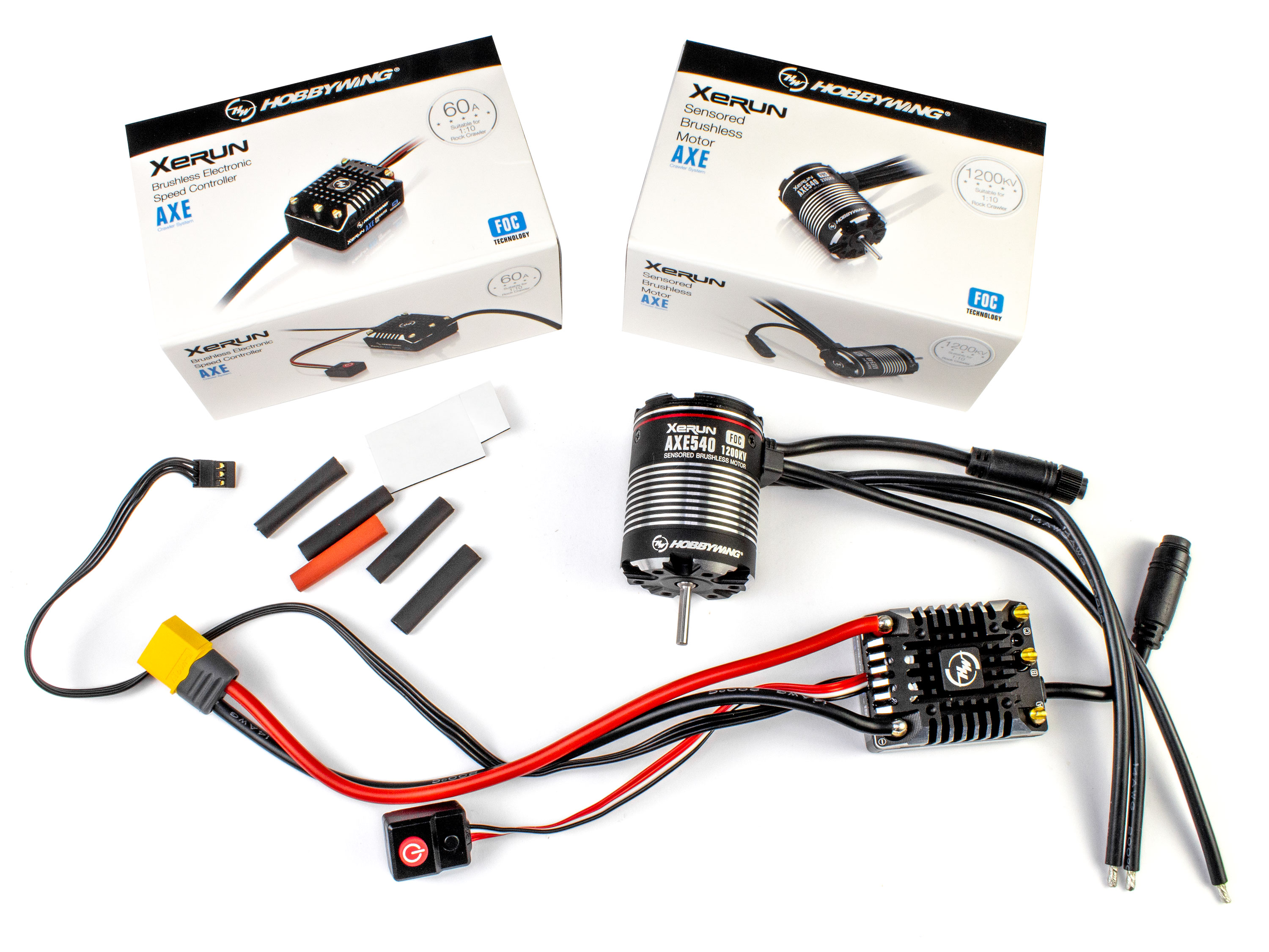 Безколекторна система HobbyWing XeRun Axe V1.1 1200KV/60A (світлина #8)