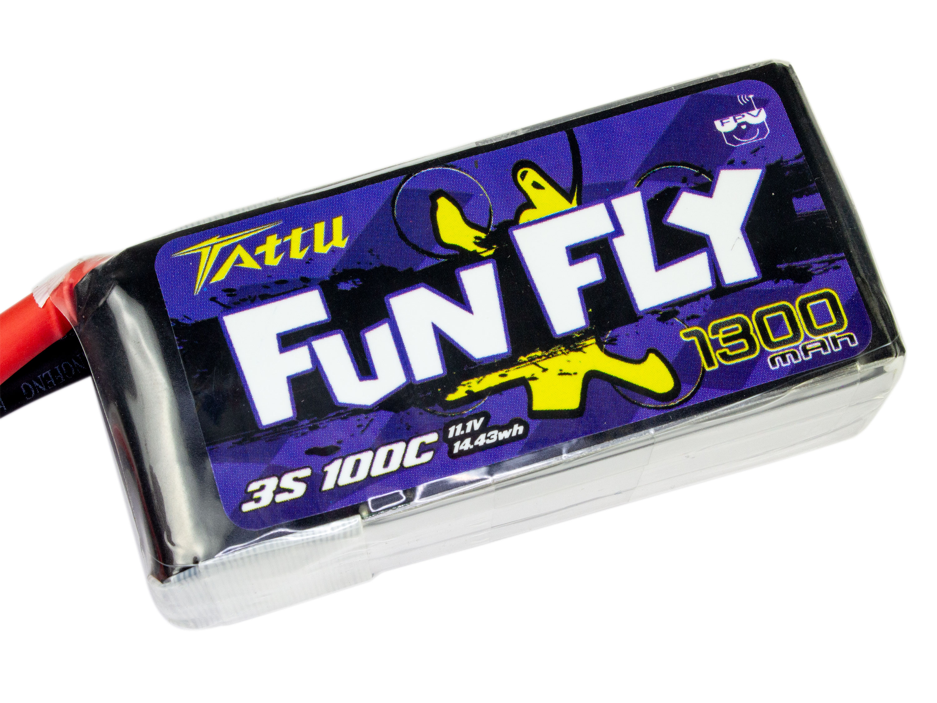 Акумулятор TATTU FunFly 1300mAh 3S 100C (світлина #1)