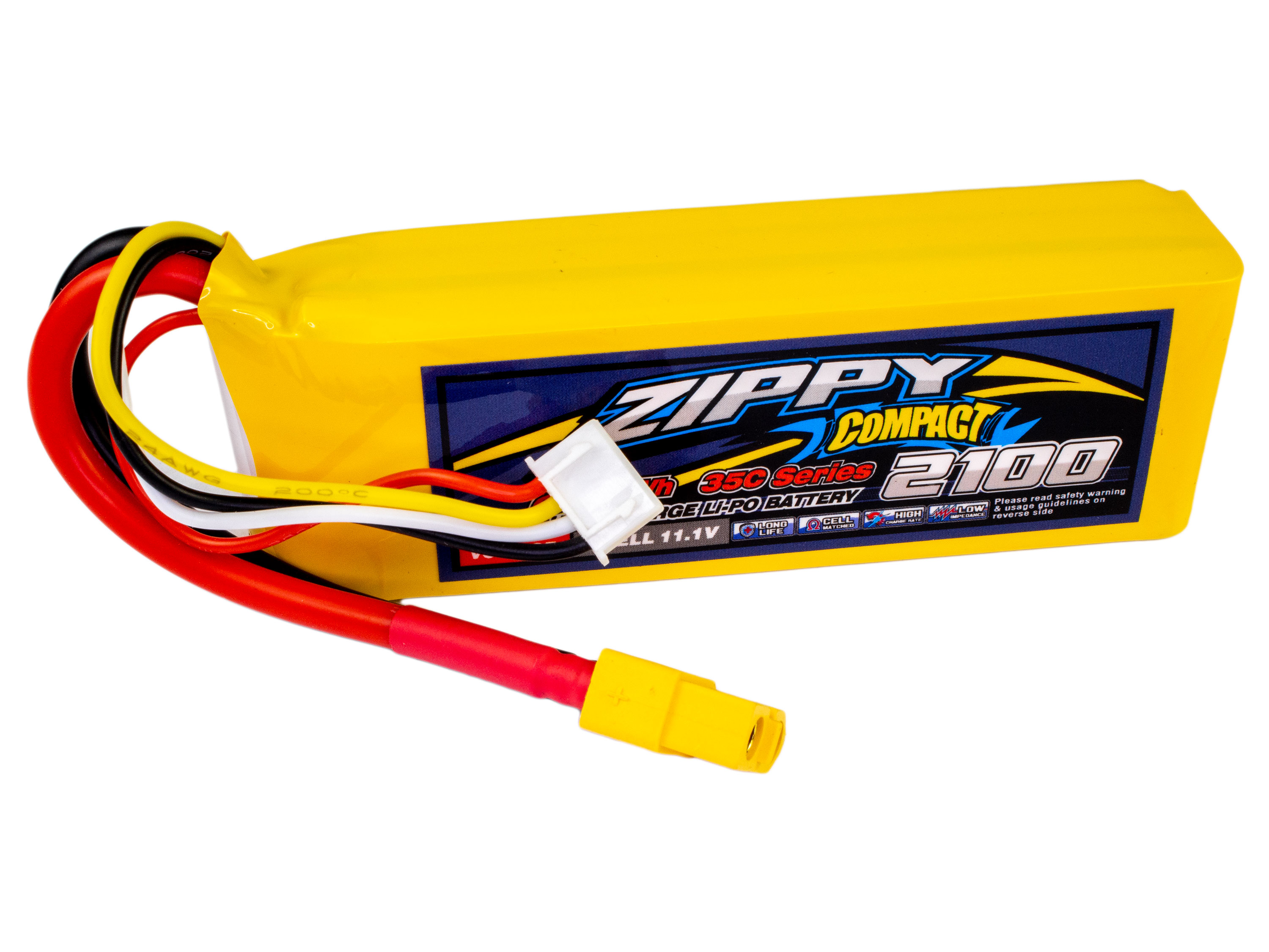 Акумулятор ZIPPY Compact 2100mAh 3S 35C (світлина #1)