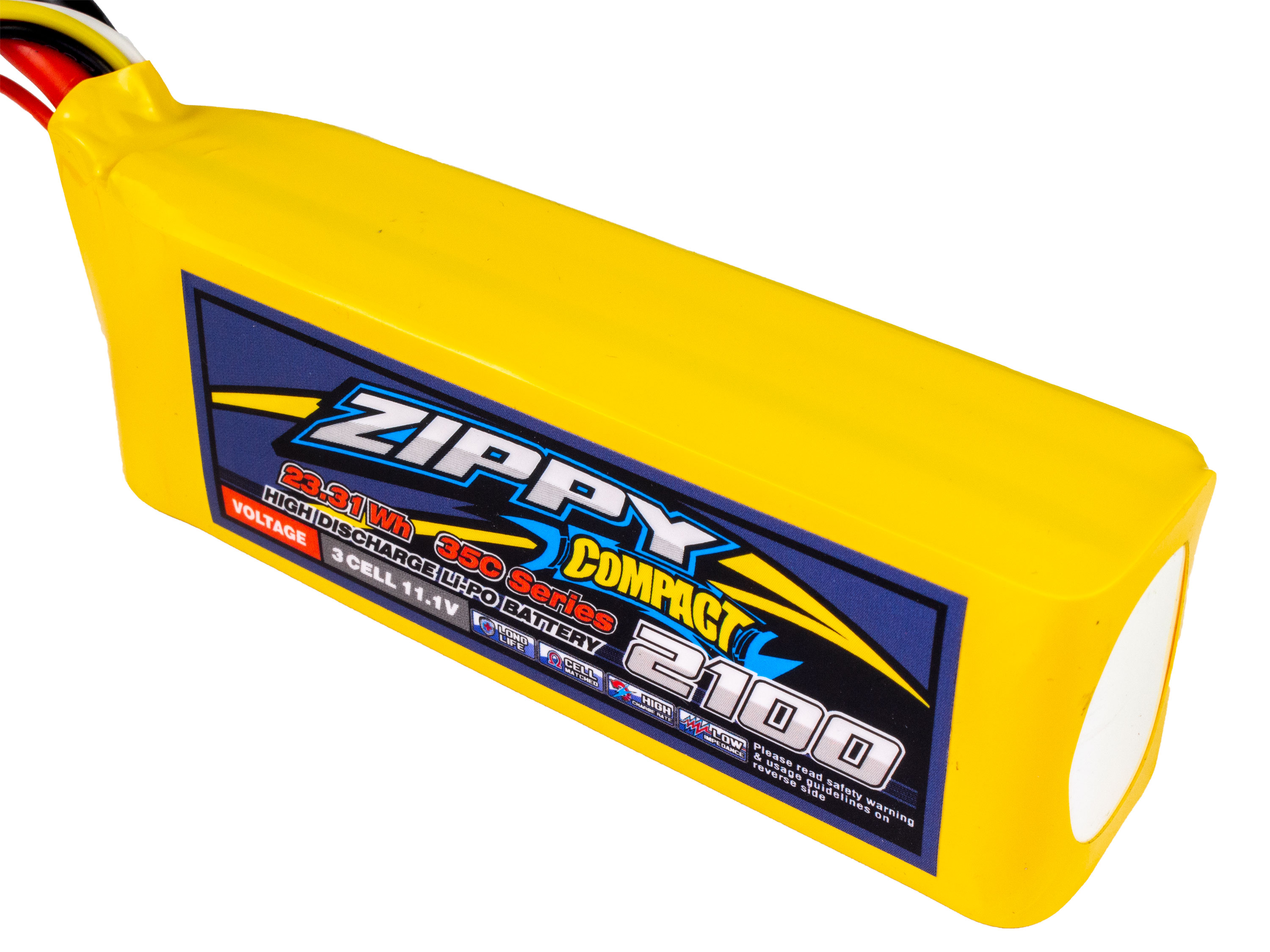 Акумулятор ZIPPY Compact 2100mAh 3S 35C (світлина #2)