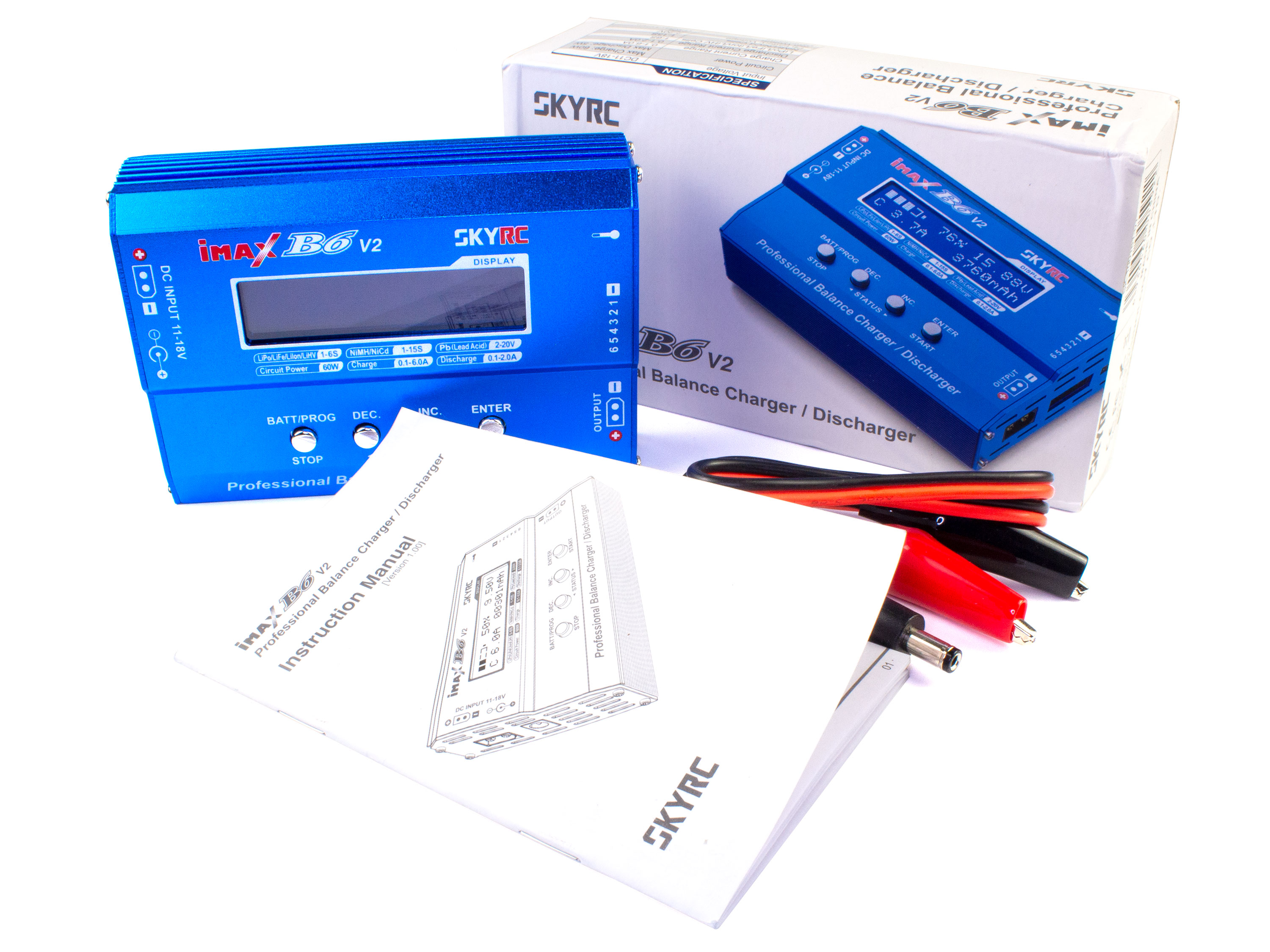 Зарядний пристрій SkyRC iMAX B6 V2 (Original) (світлина #7)