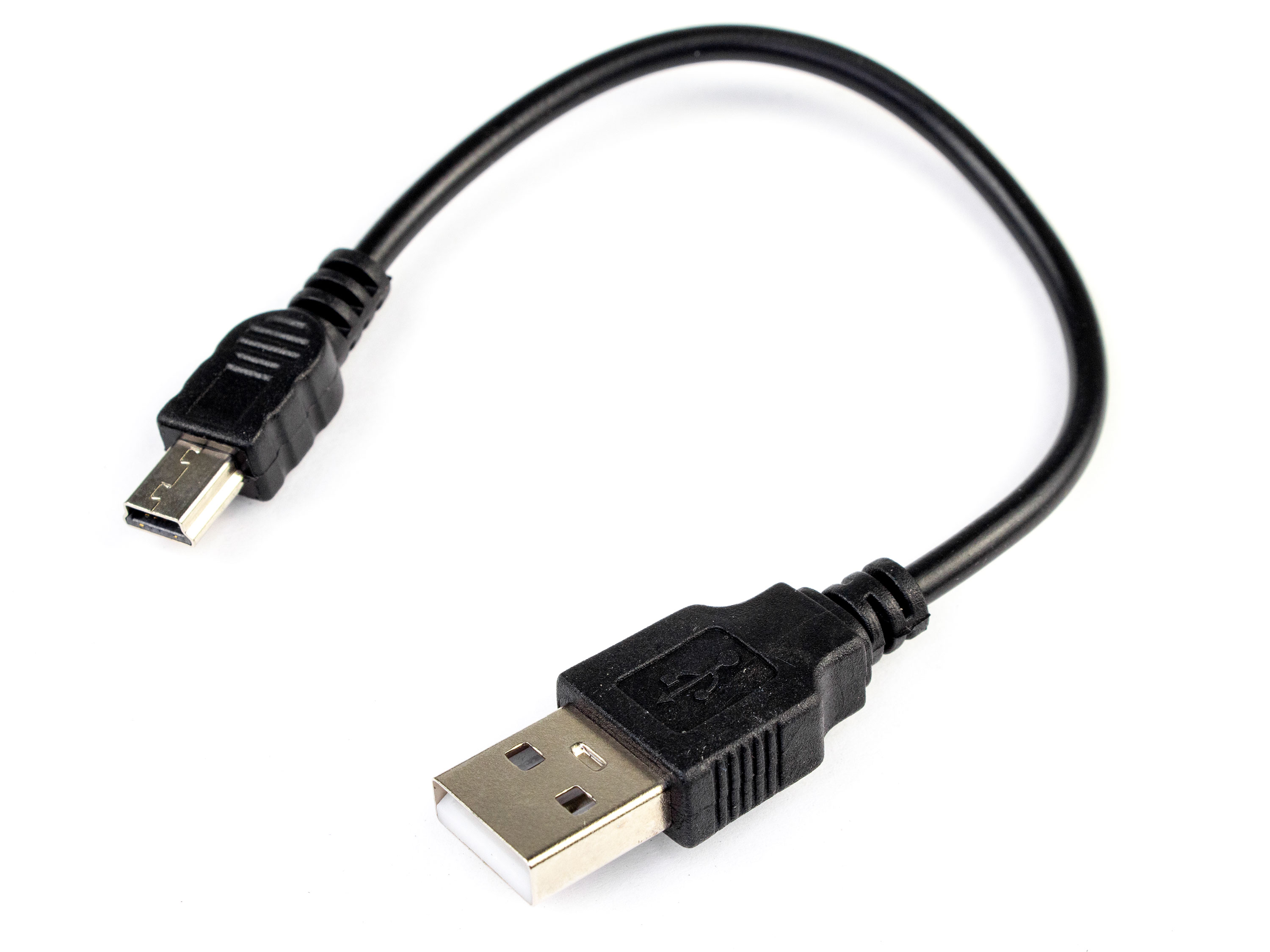 Кабель USB-miniUSB (190мм) (світлина #1)