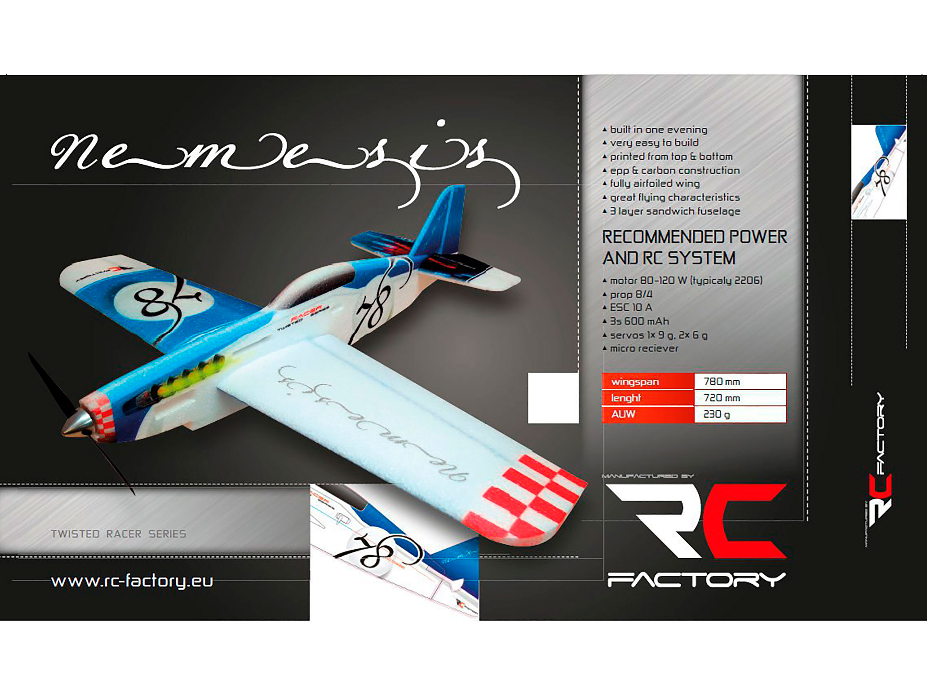 Авіамодель Nemesis (Purple) (світлина #2)