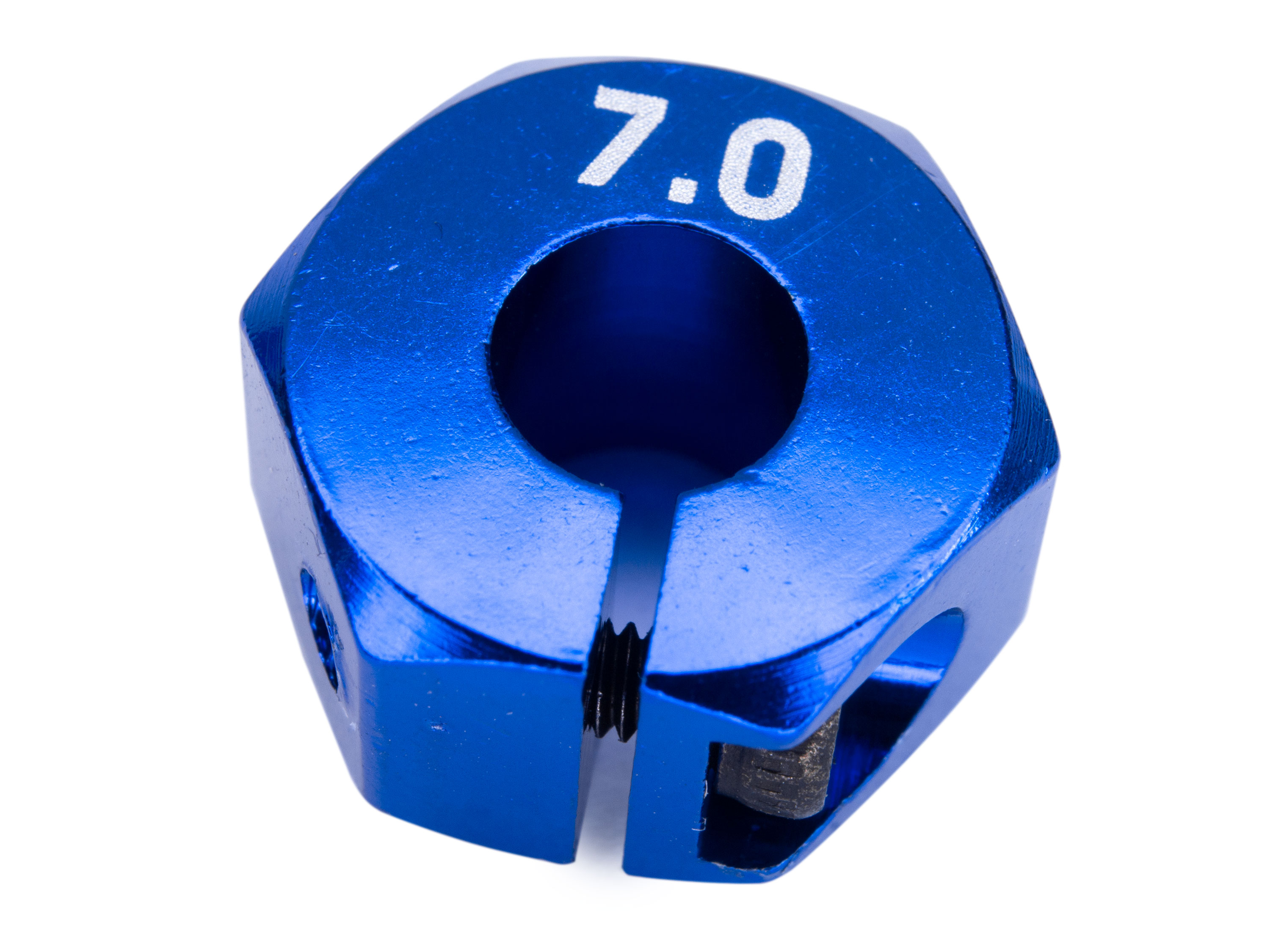 Алюмінієвий шестигранний адаптер 7мм х 12мм (4шт) (світлина #2)