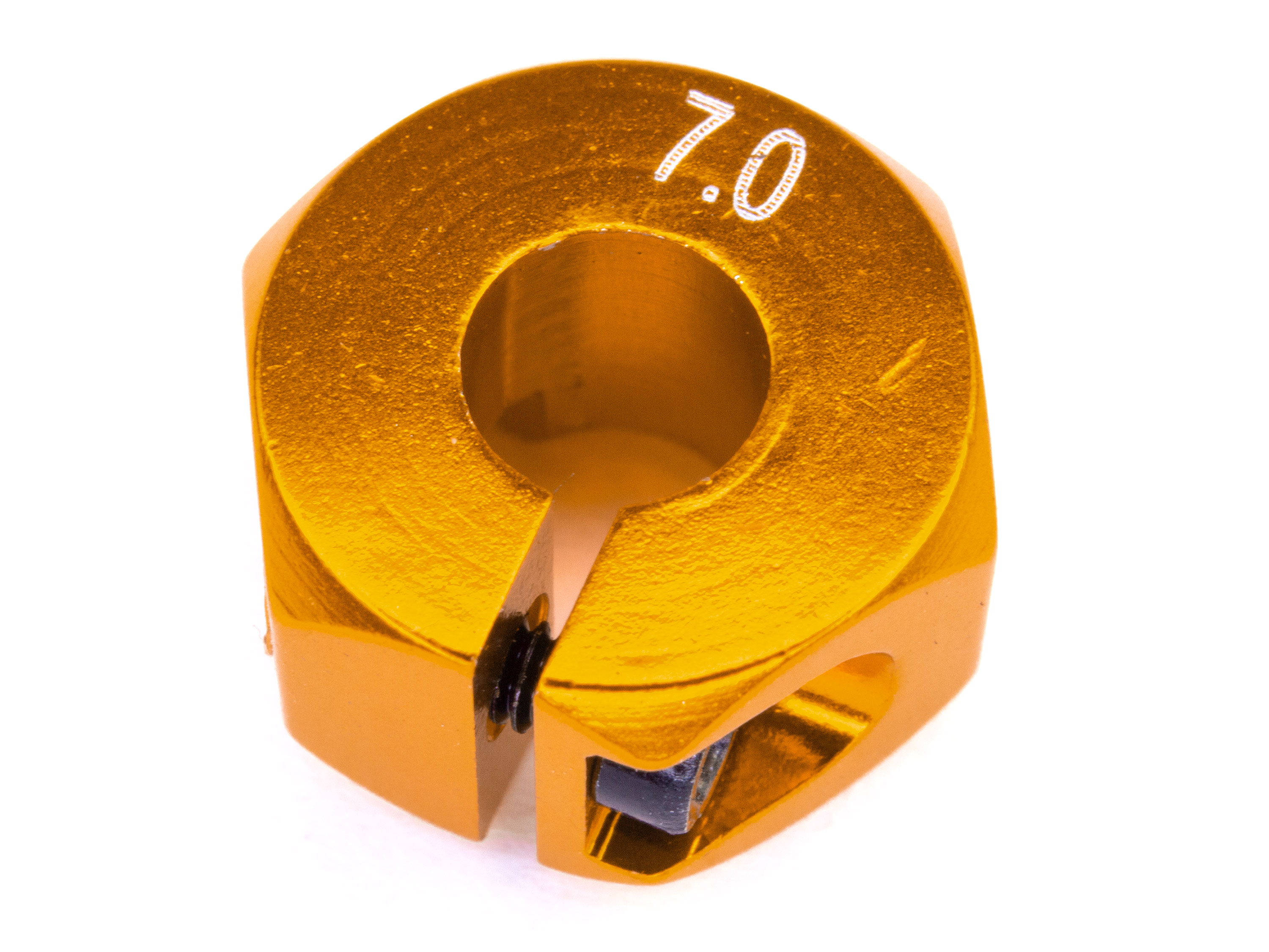 Алюмінієвий шестигранний адаптер 7мм х 12мм (4шт) (світлина #5)