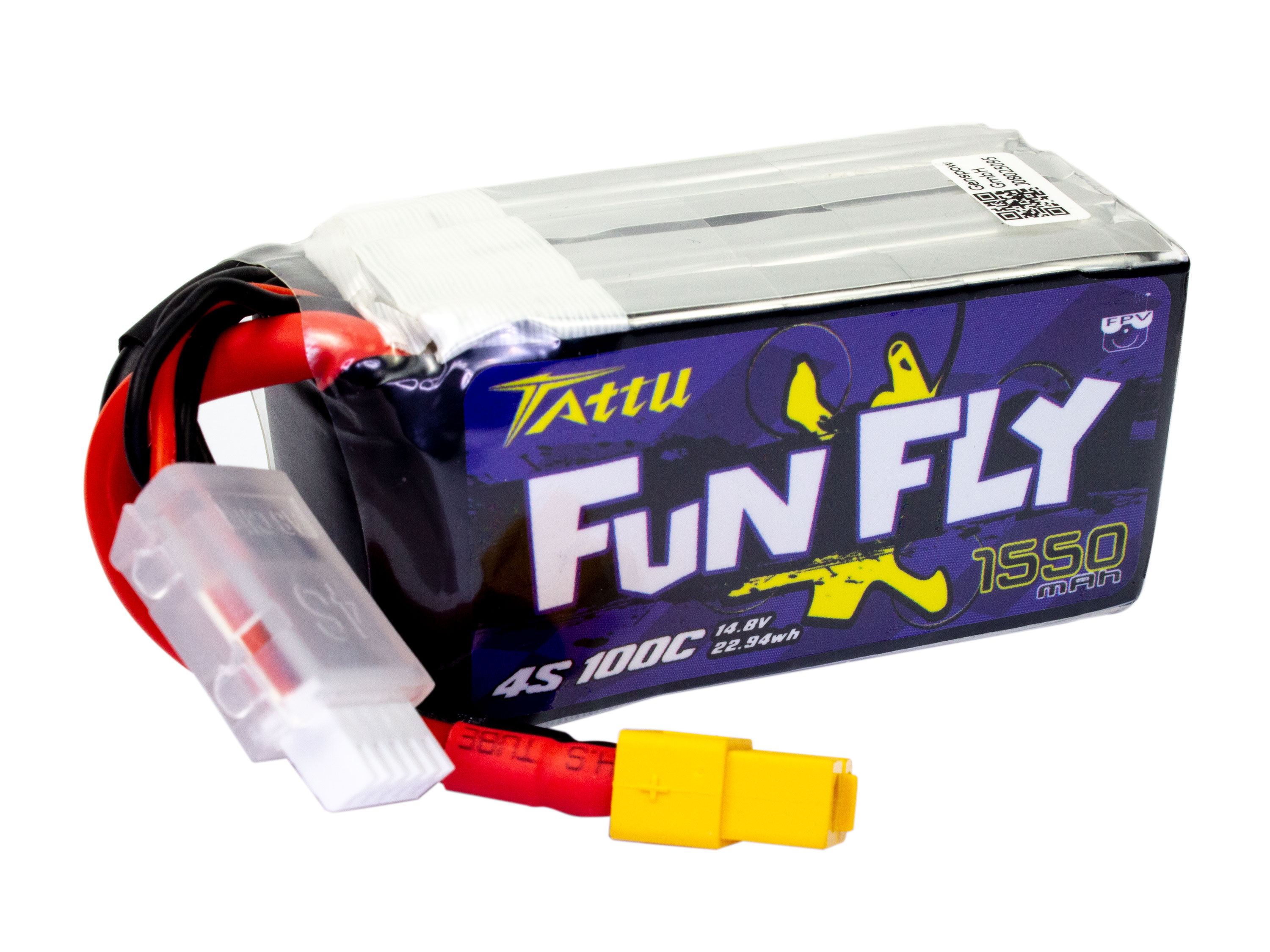 Акумулятор TATTU FunFly 1550mAh 4S 100C (світлина #1)