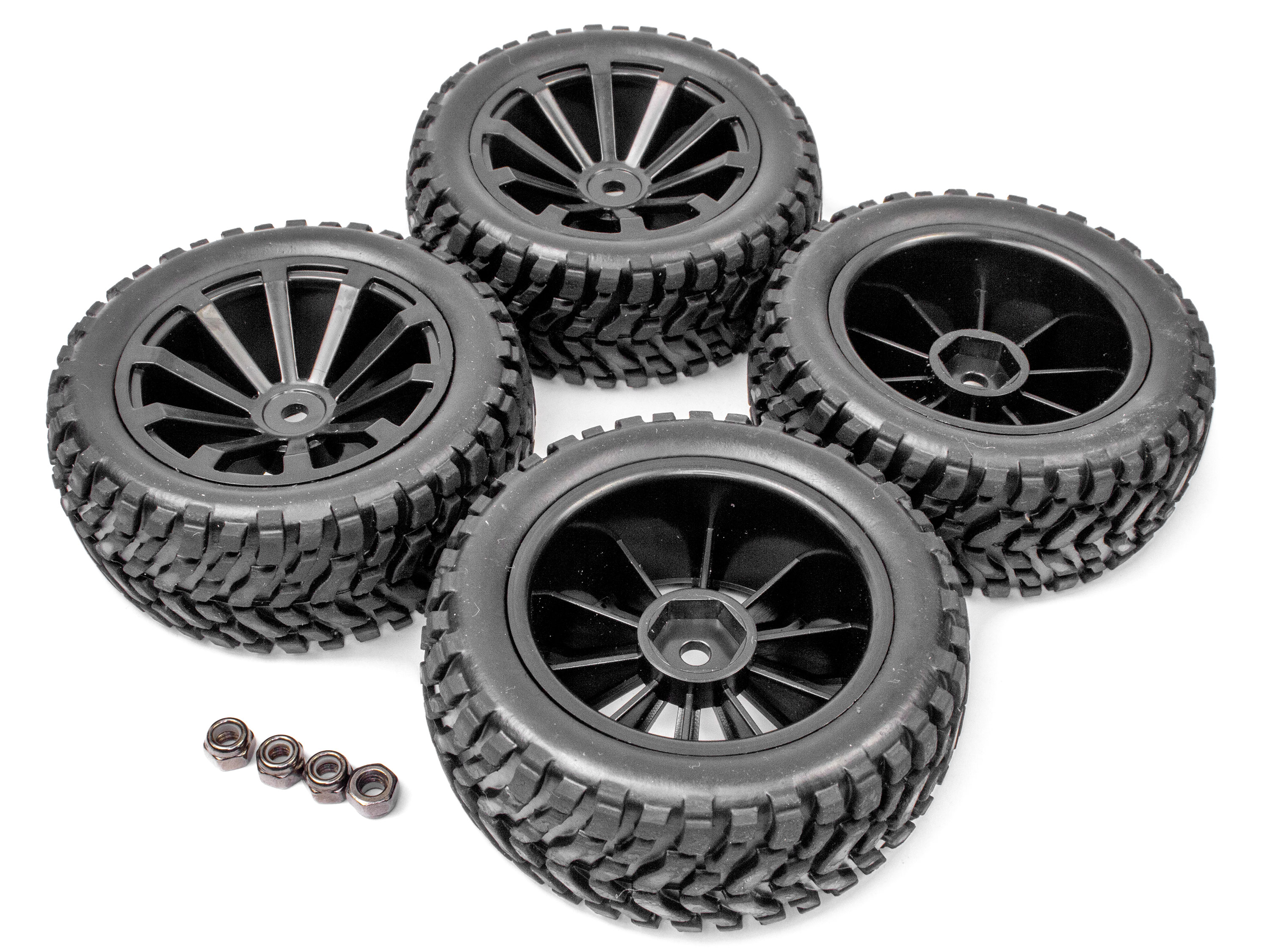 Комплект коліс Rally-X 76мм 1/10 (4шт) (світлина #4)