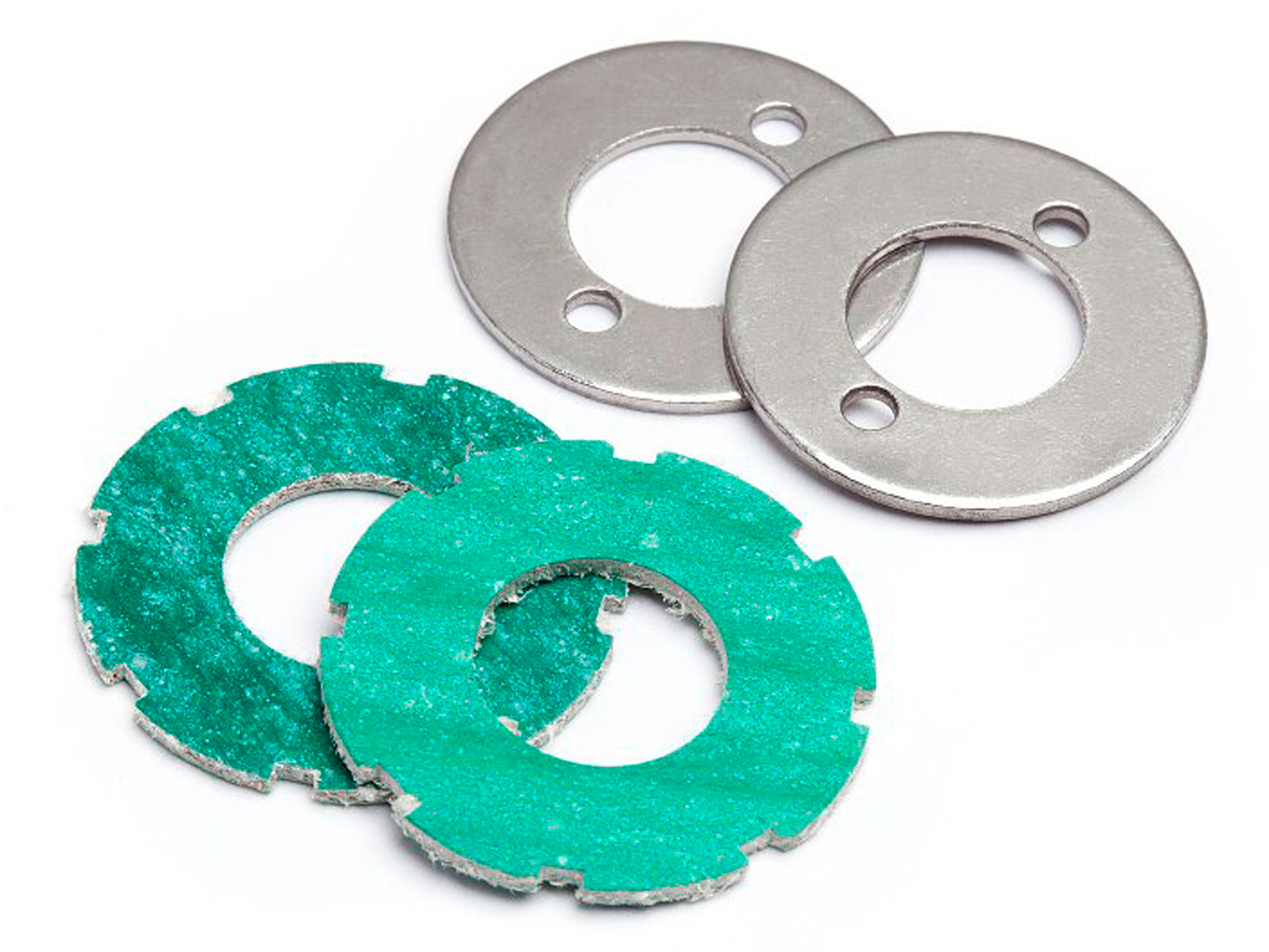 Диски і фрикційні пластини зчеплення (2+2шт) #105805 (світлина #1)