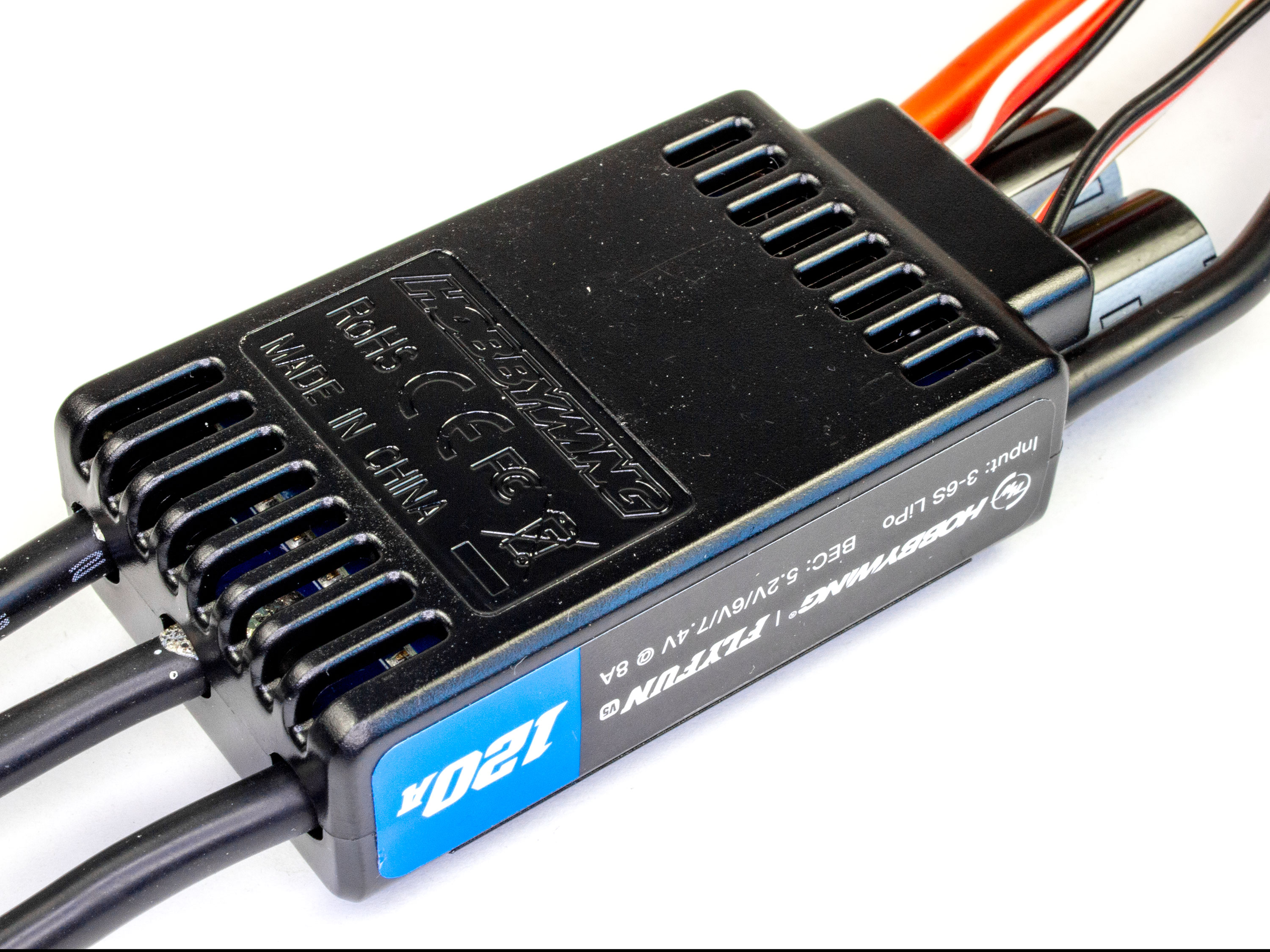 Регулятор безколекторний Hobbywing FlyFun 120A V5 (світлина #3)