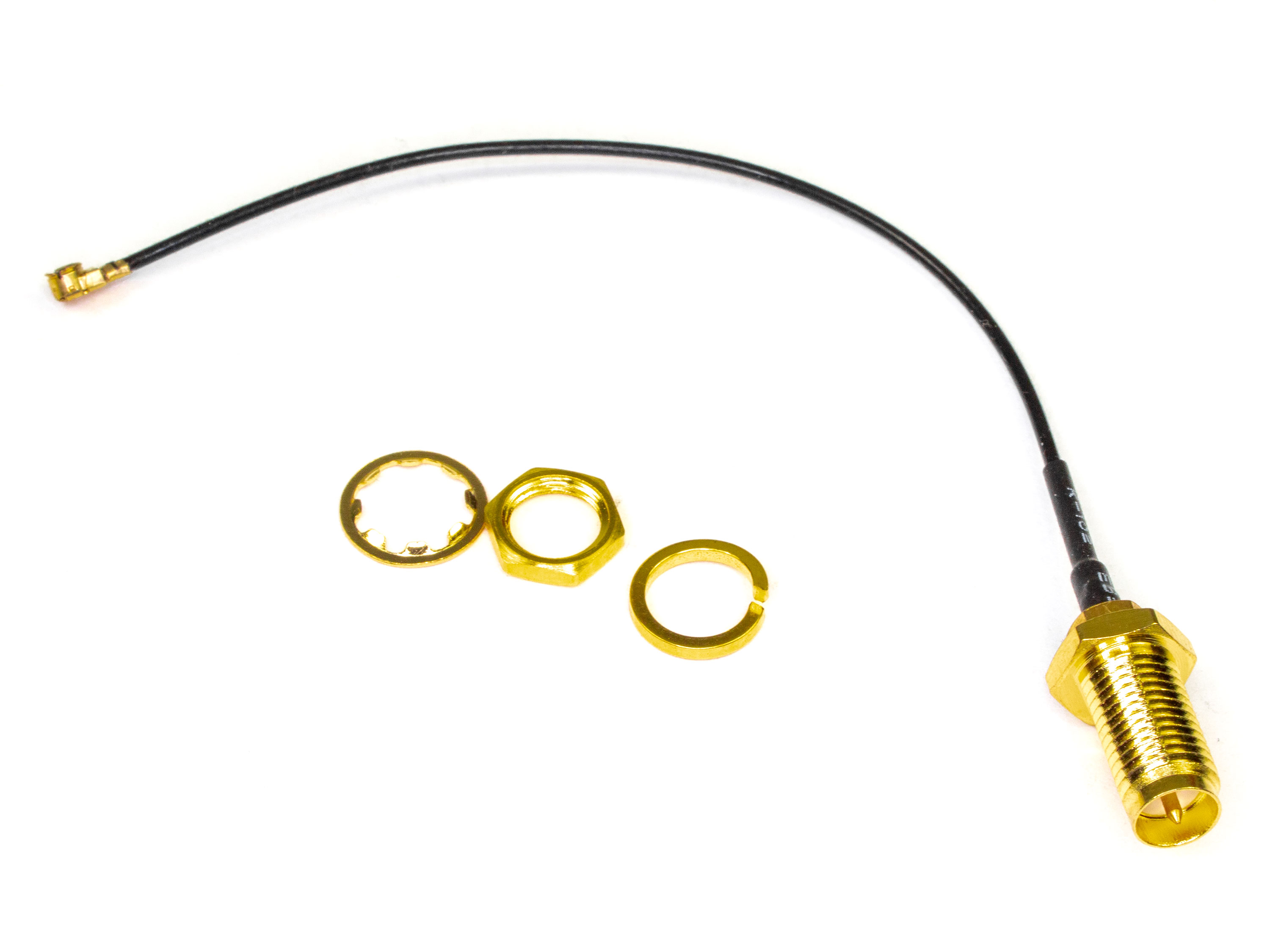 Подовжувач антени UFL RP-SMA-F (100мм) (світлина #2)